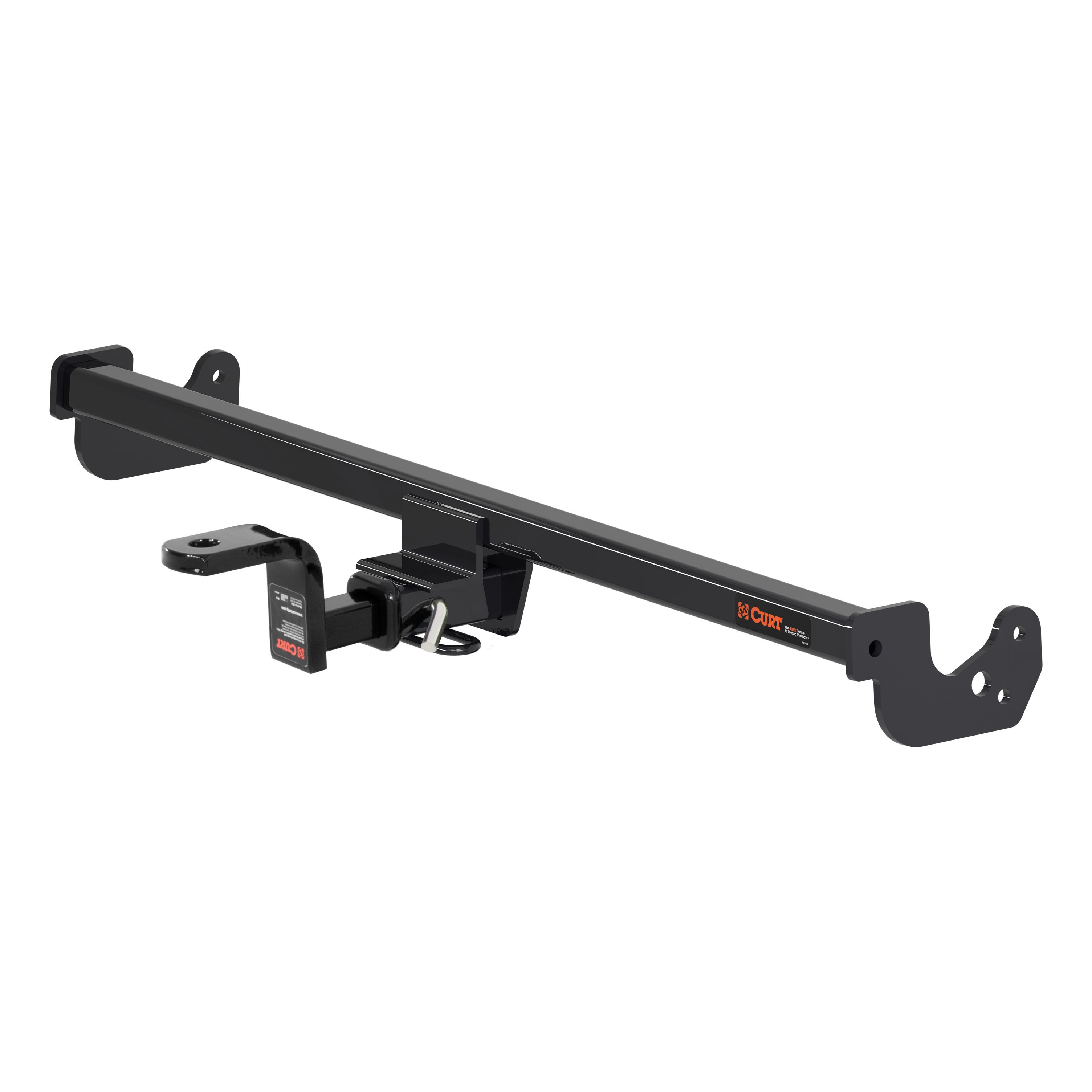 CURT 114803 Class 1 Trailer Hitch with Ball Mount, 1-1/4-In Receiver, Fits Select Toyota Yaris thumbnail 0
