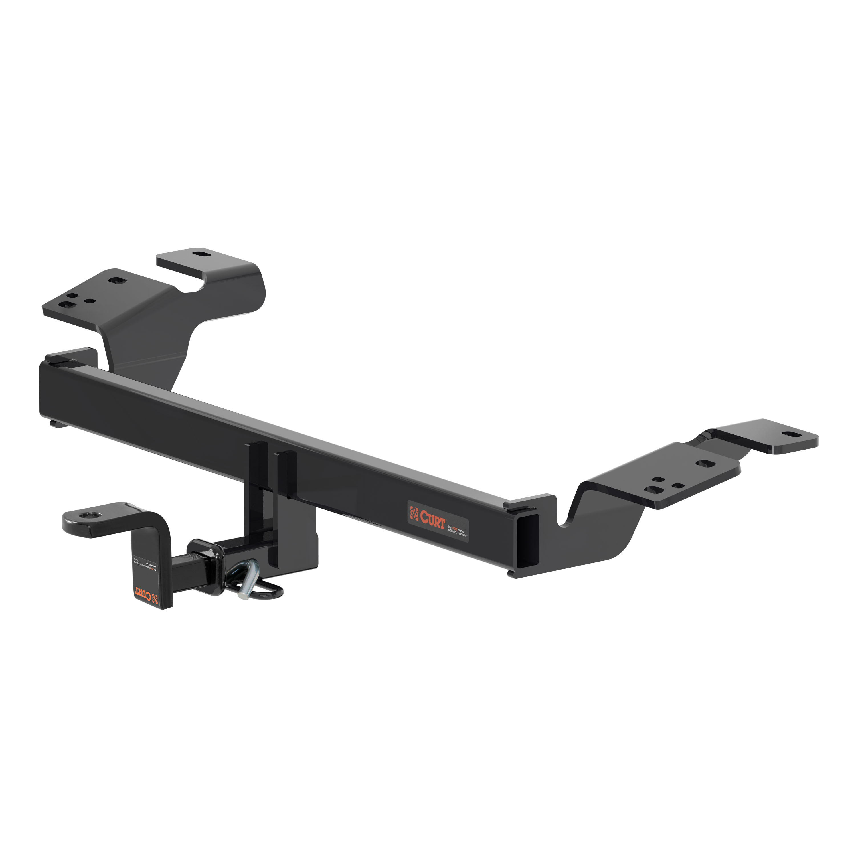 CURT 115763 Class 1 Trailer Hitch with Ball Mount, 1-1/4-In Receiver, Fits Select Toyota Avalon, Camry thumbnail 0