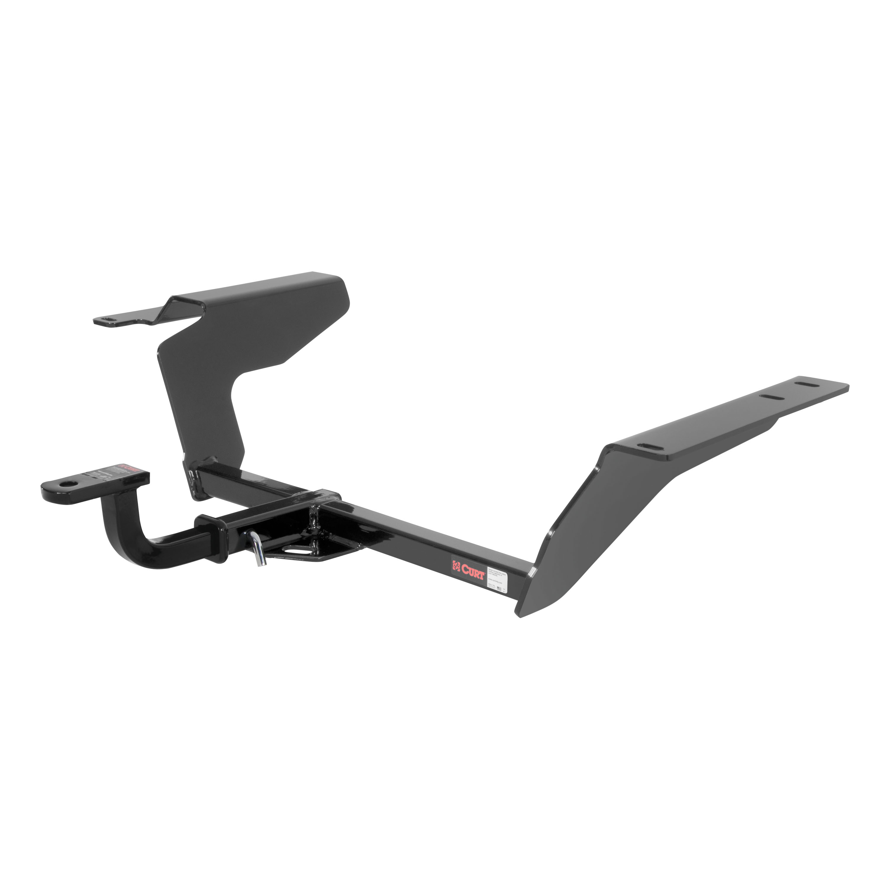 CURT 114473 Class 1 Trailer Hitch with Ball Mount, 1-1/4-In Receiver, Fits Select Chevrolet Cobalt, HHR, Pontiac Pursuit, G5, Saturn Ion thumbnail 0