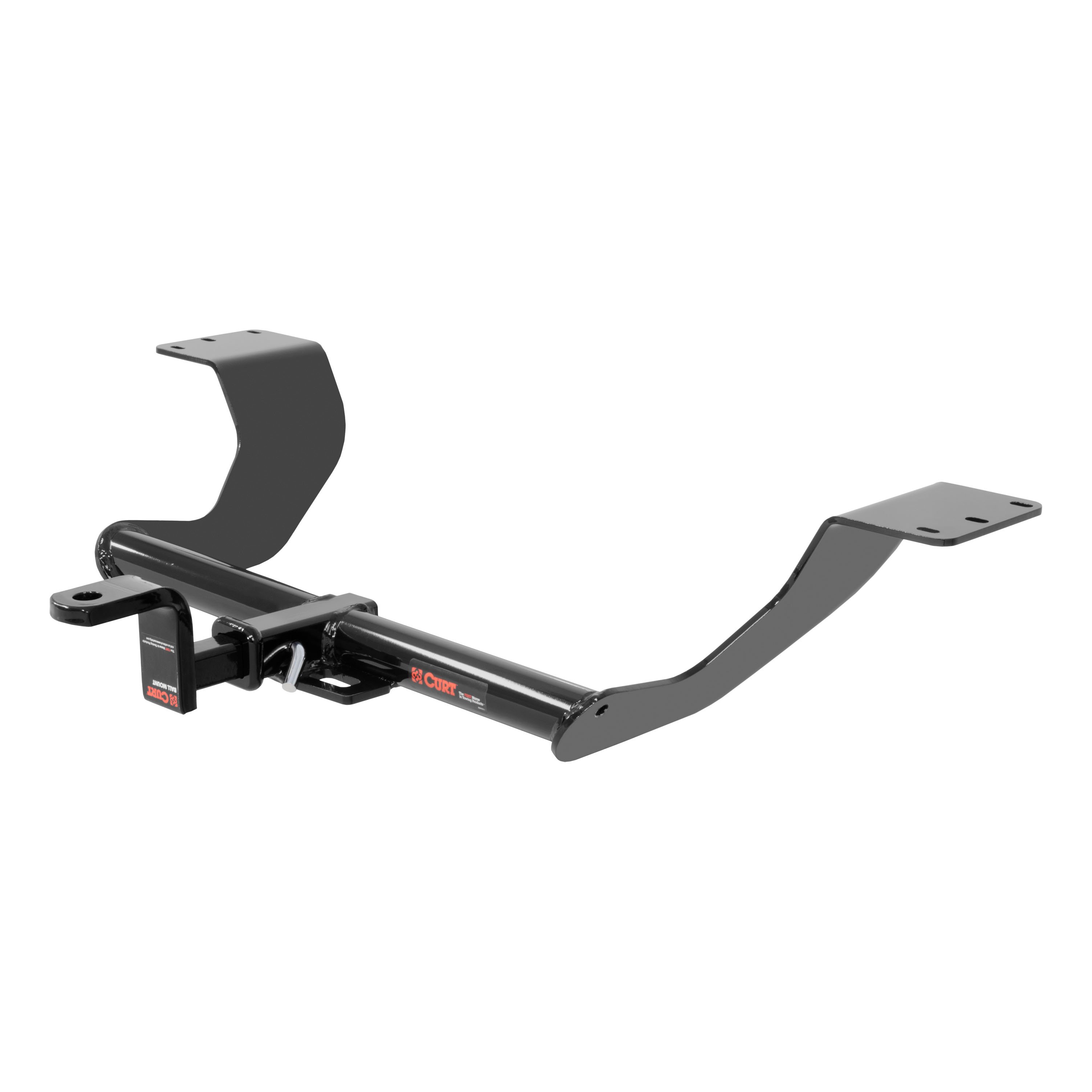 CURT 114493 Class 1 Trailer Hitch with Ball Mount, 1-1/4-In Receiver, Fits Select Mitsubishi Mirage G4 thumbnail 0