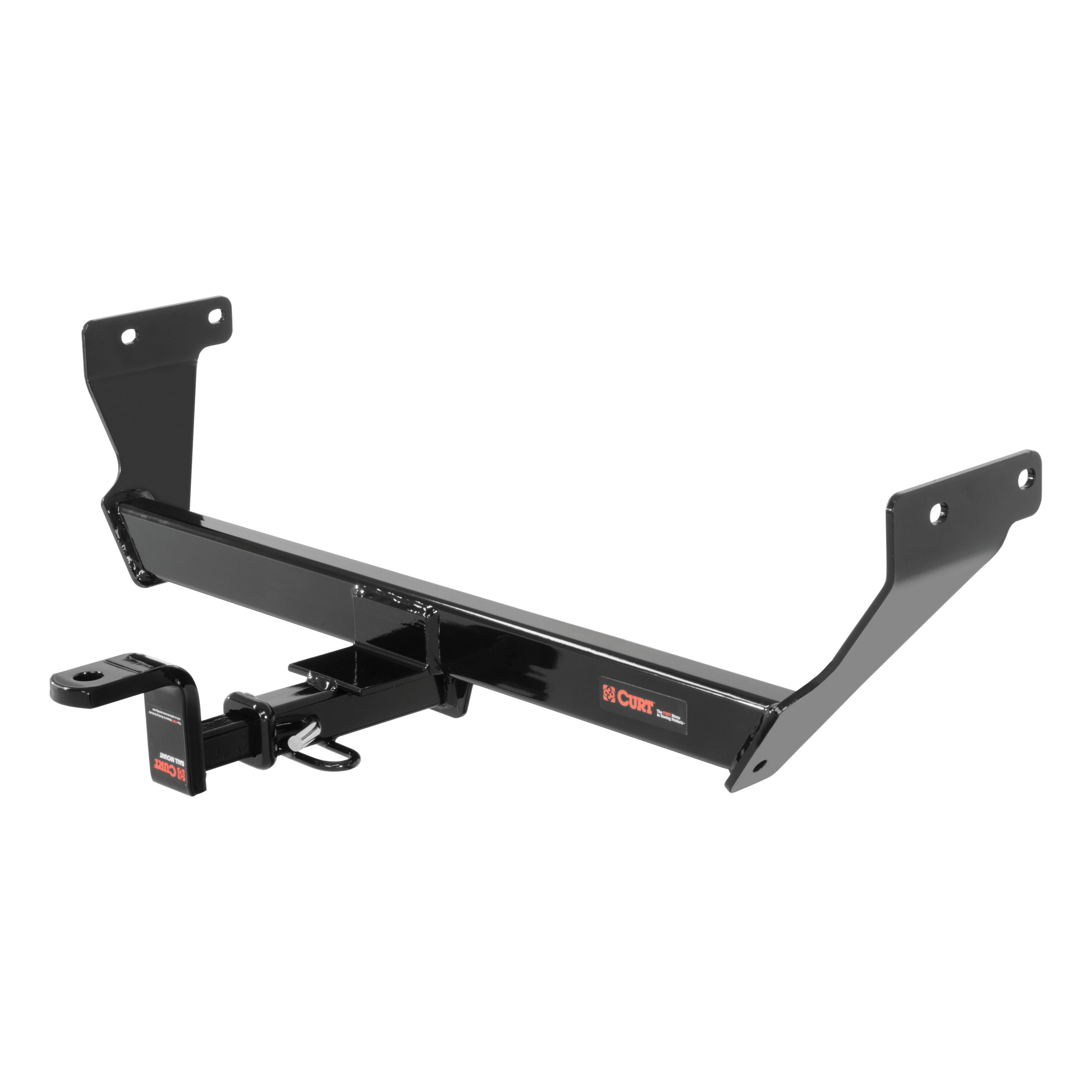 CURT 114073 Class 1 Trailer Hitch with Ball Mount, 1-1/4-In Receiver, Fits Select Infiniti Q50 thumbnail 0