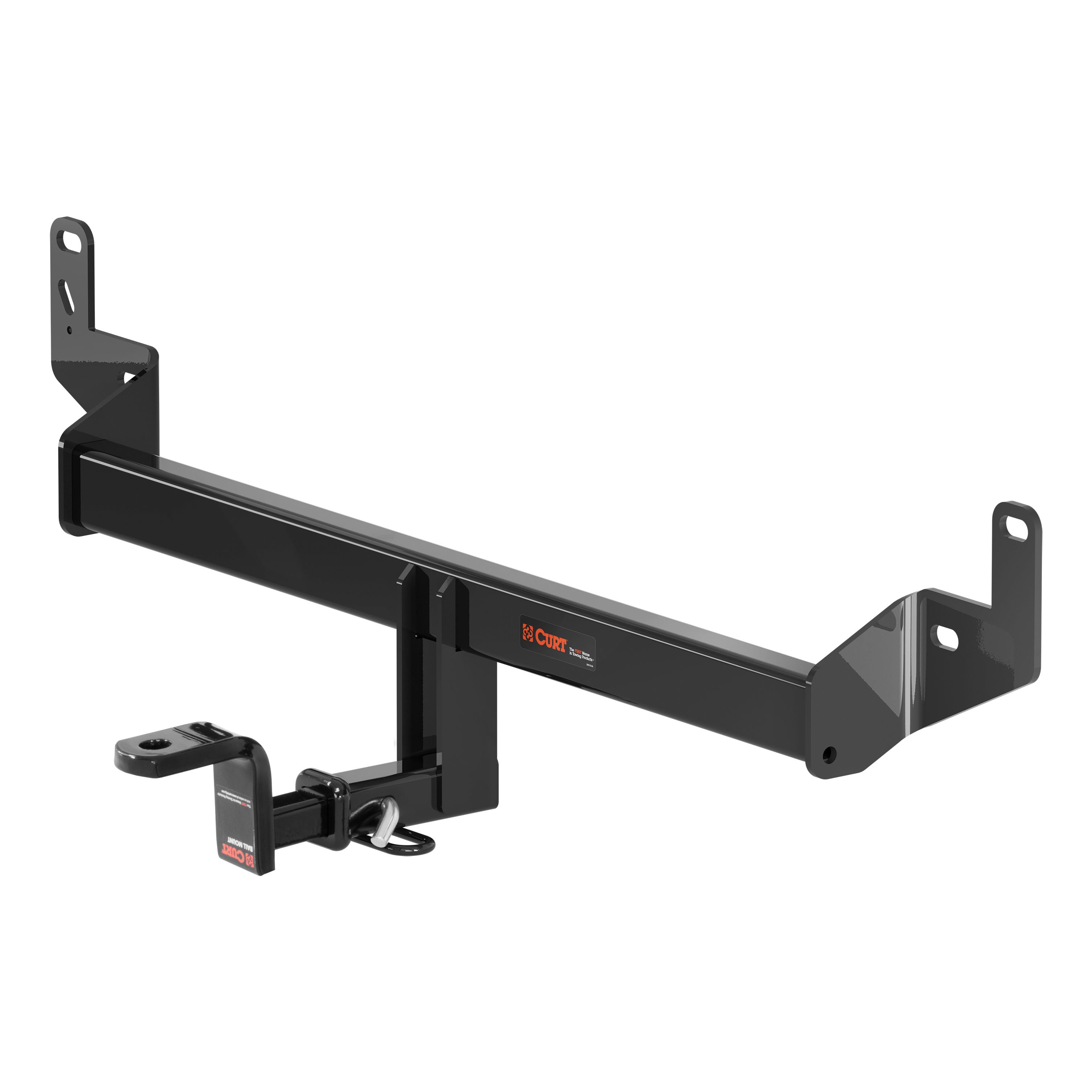 CURT 114573 Class 1 Trailer Hitch with Ball Mount, 1-1/4-In Receiver, Fits Select Chevrolet Bolt EV thumbnail 0