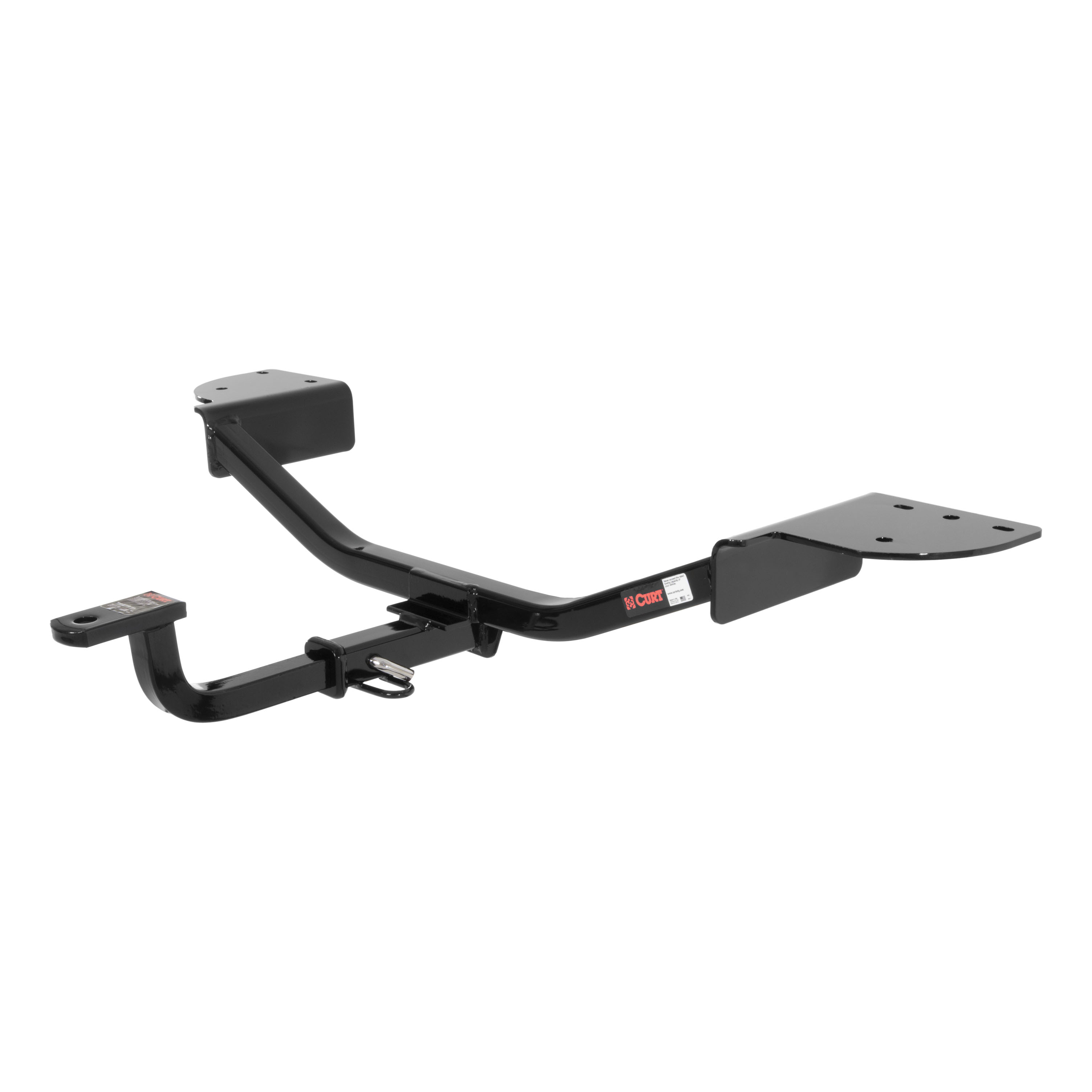 CURT 110903 Class 1 Trailer Hitch with Ball Mount, 1-1/4-In Receiver, Fits Select Volkswagen Eos thumbnail 0