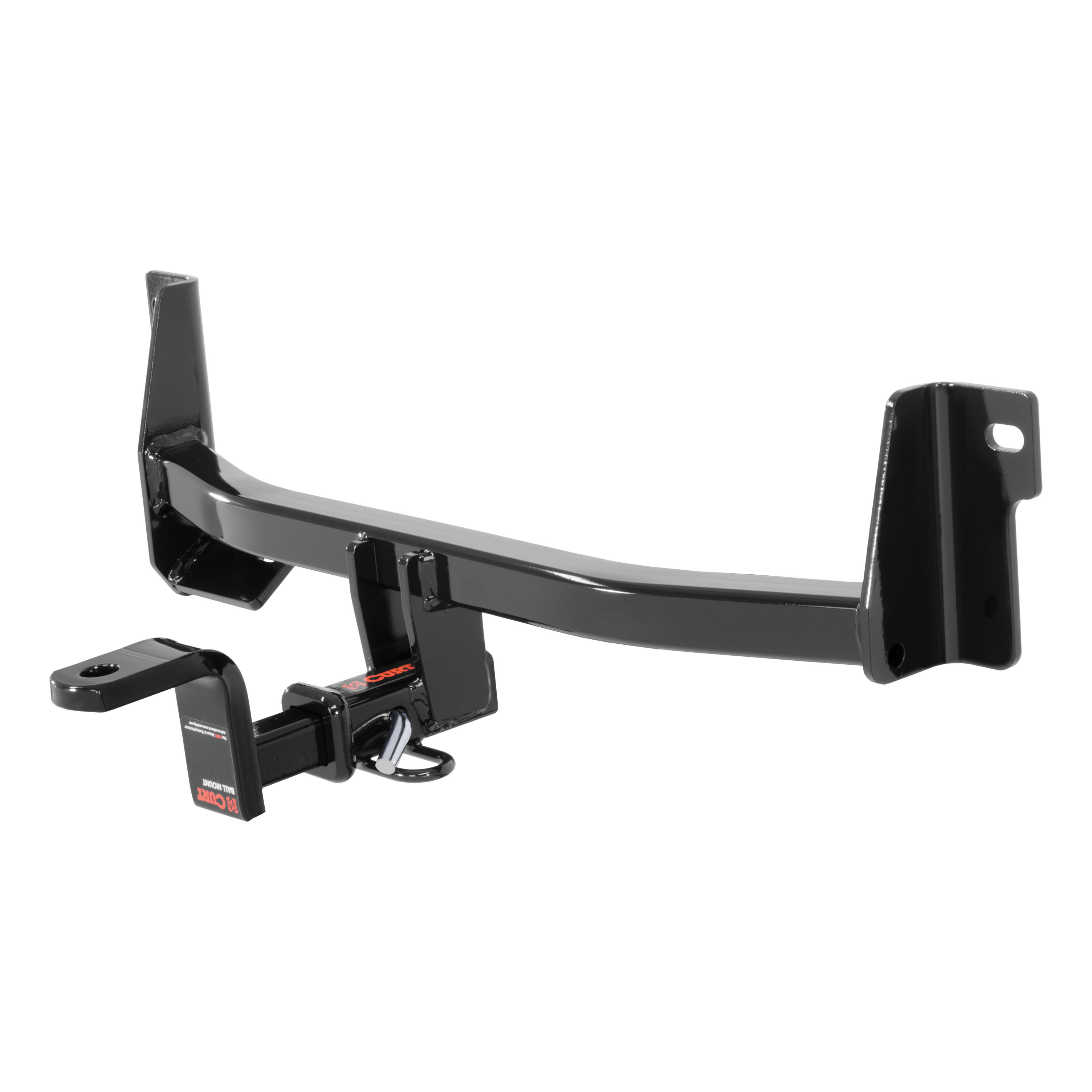 CURT 113783 Class 1 Trailer Hitch with Ball Mount, 1-1/4-In Receiver, Fits Select Nissan Versa Note thumbnail 0