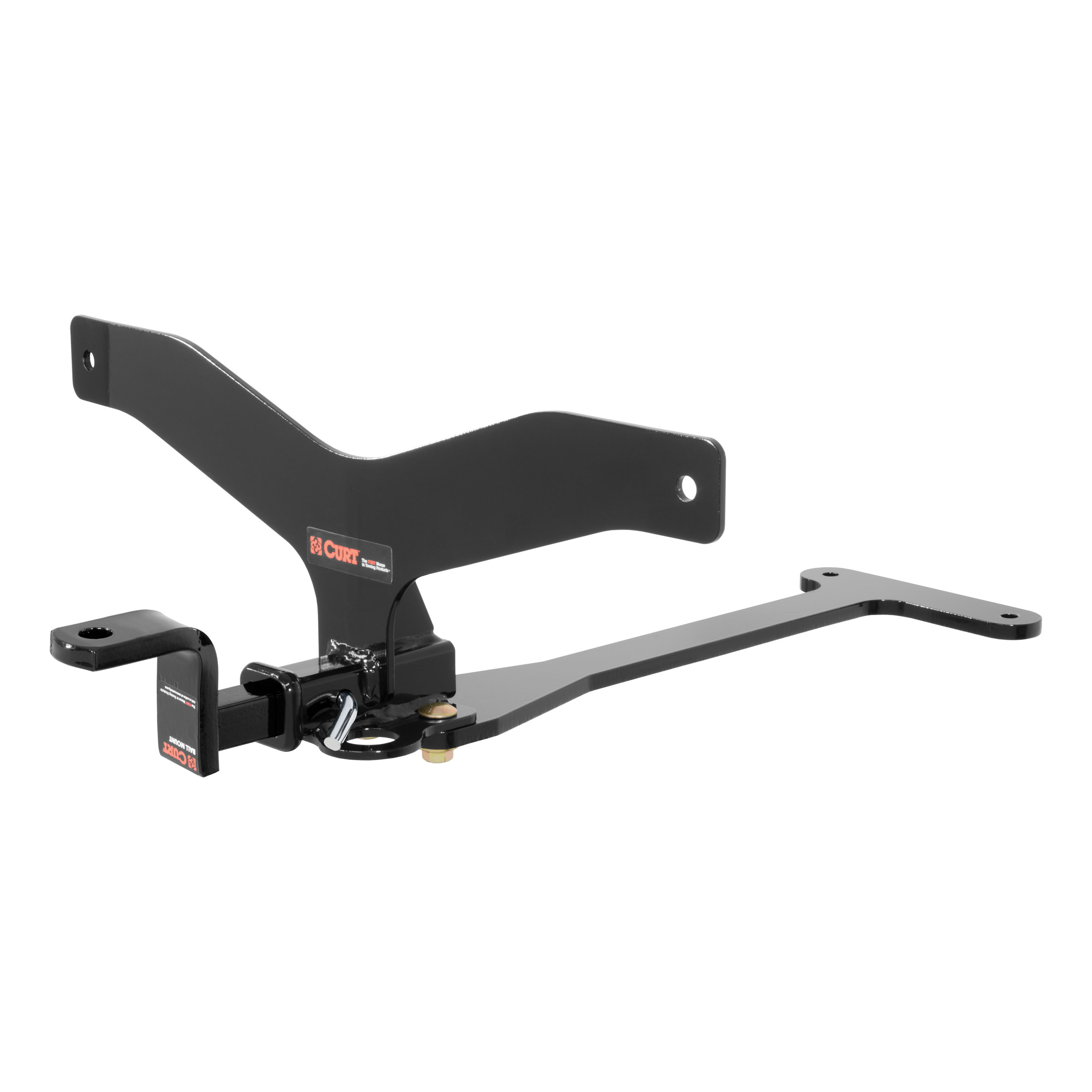 CURT 113813 Class 1 Trailer Hitch with Ball Mount, 1-1/4-In Receiver, Fits Select BMW 535i, 535i xDrive, 550i, 550i xDrive thumbnail 0