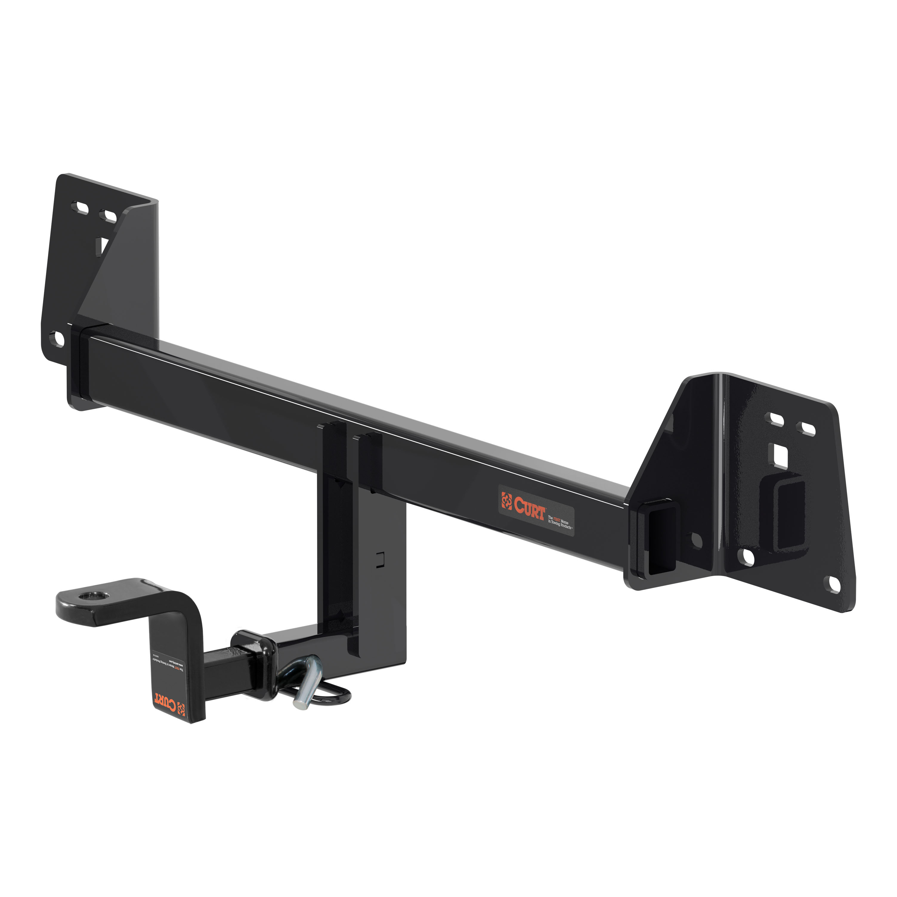 CURT 115673 Class 1 Trailer Hitch with Ball Mount, 1-1/4-In Receiver, Fits Select Toyota Corolla, C-HR thumbnail 0
