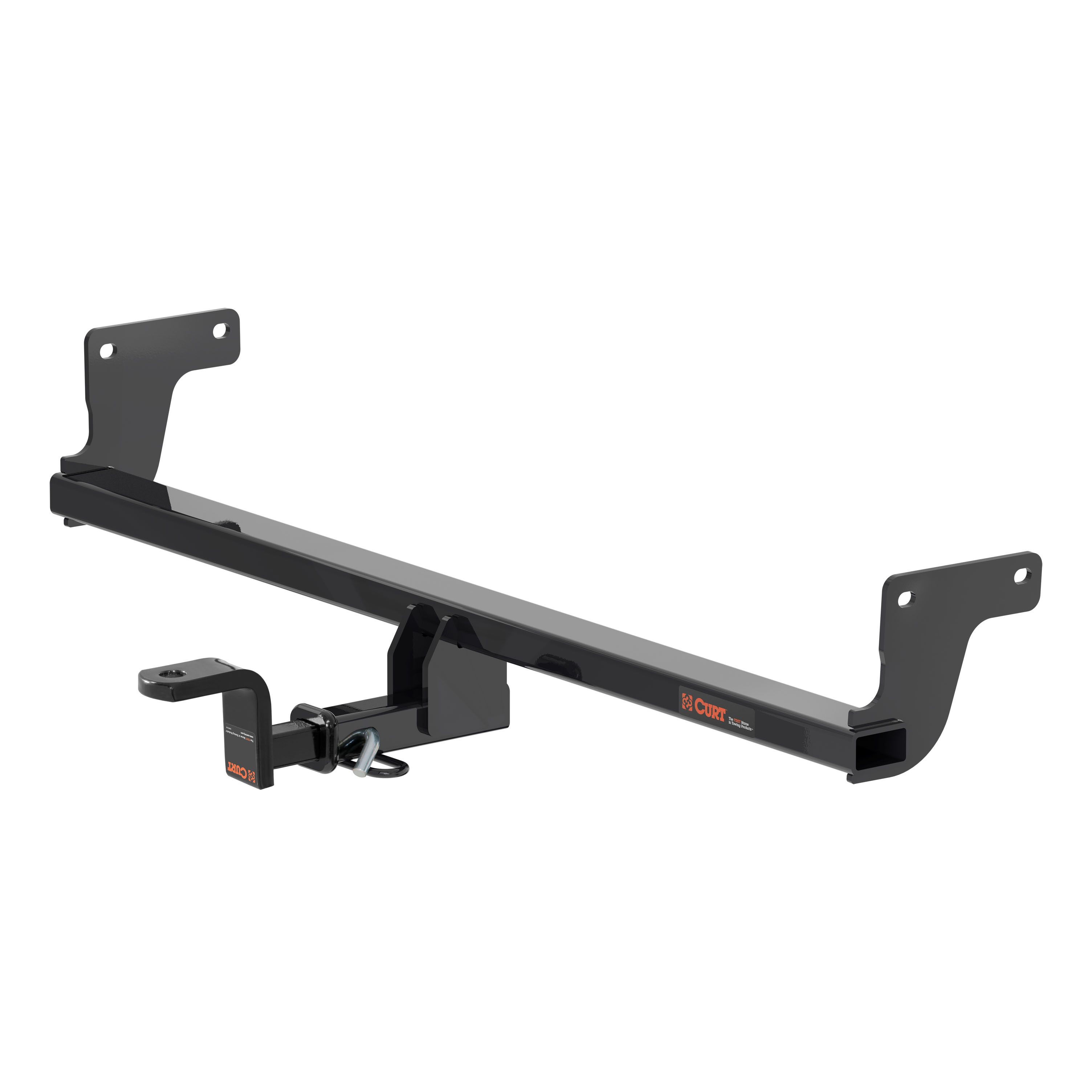 CURT 115753 Class 1 Trailer Hitch with Ball Mount, 1-1/4-In Receiver, Fits Select Kia Soul thumbnail 0