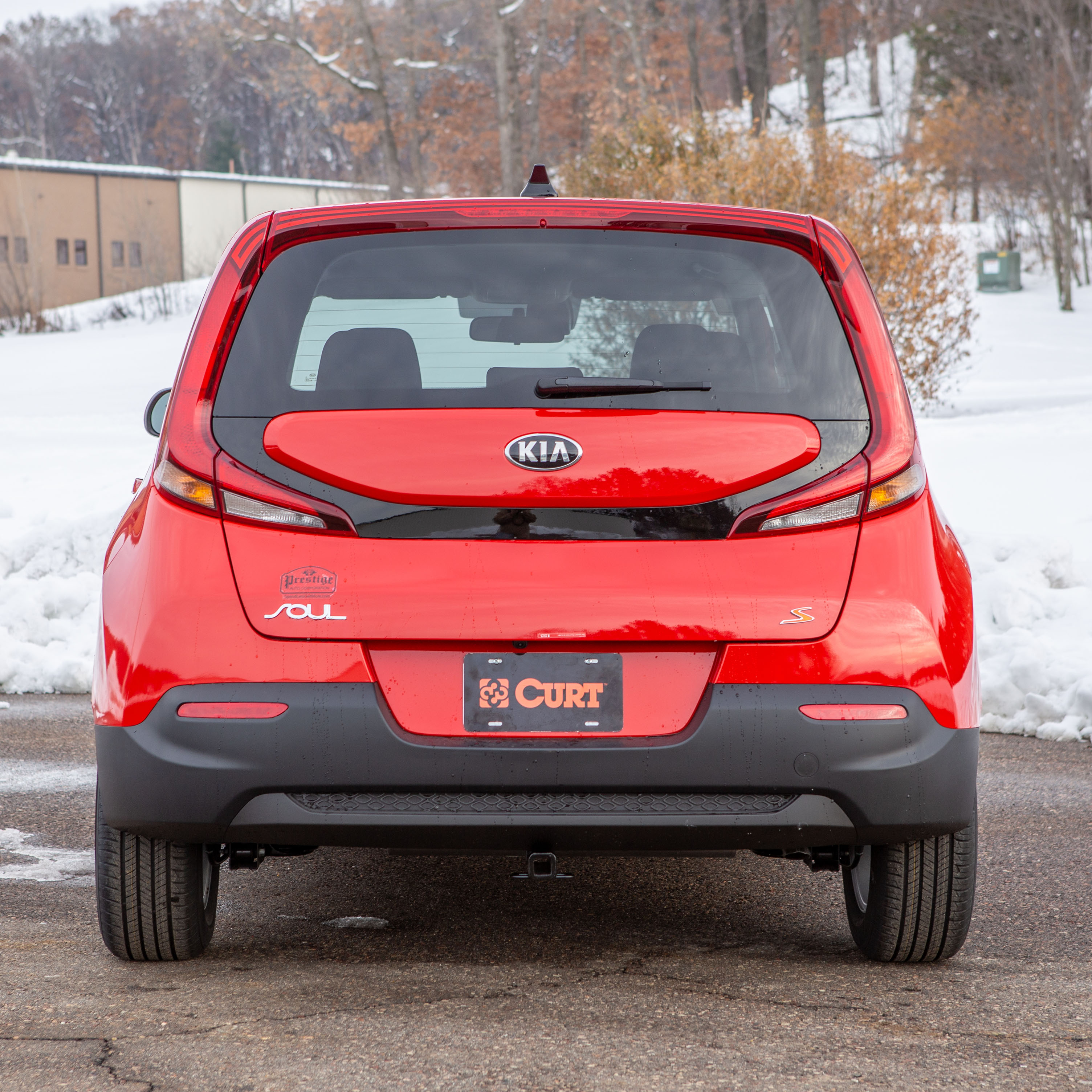CURT 115753 Class 1 Trailer Hitch with Ball Mount, 1-1/4-In Receiver, Fits Select Kia Soul thumbnail 7