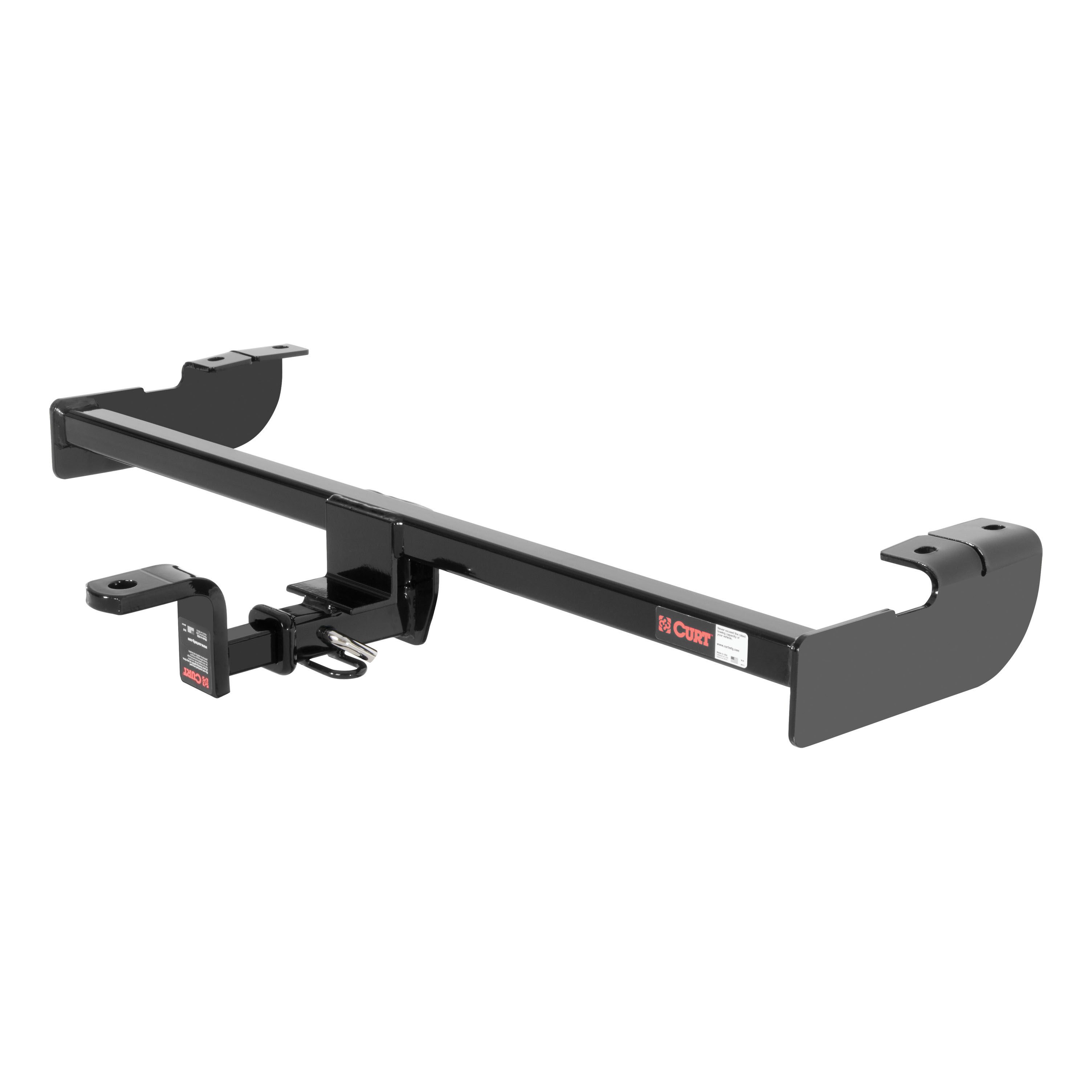 CURT 114883 Class 1 Trailer Hitch with Ball Mount, 1-1/4-In Receiver, Fits Select Scion xA thumbnail 0