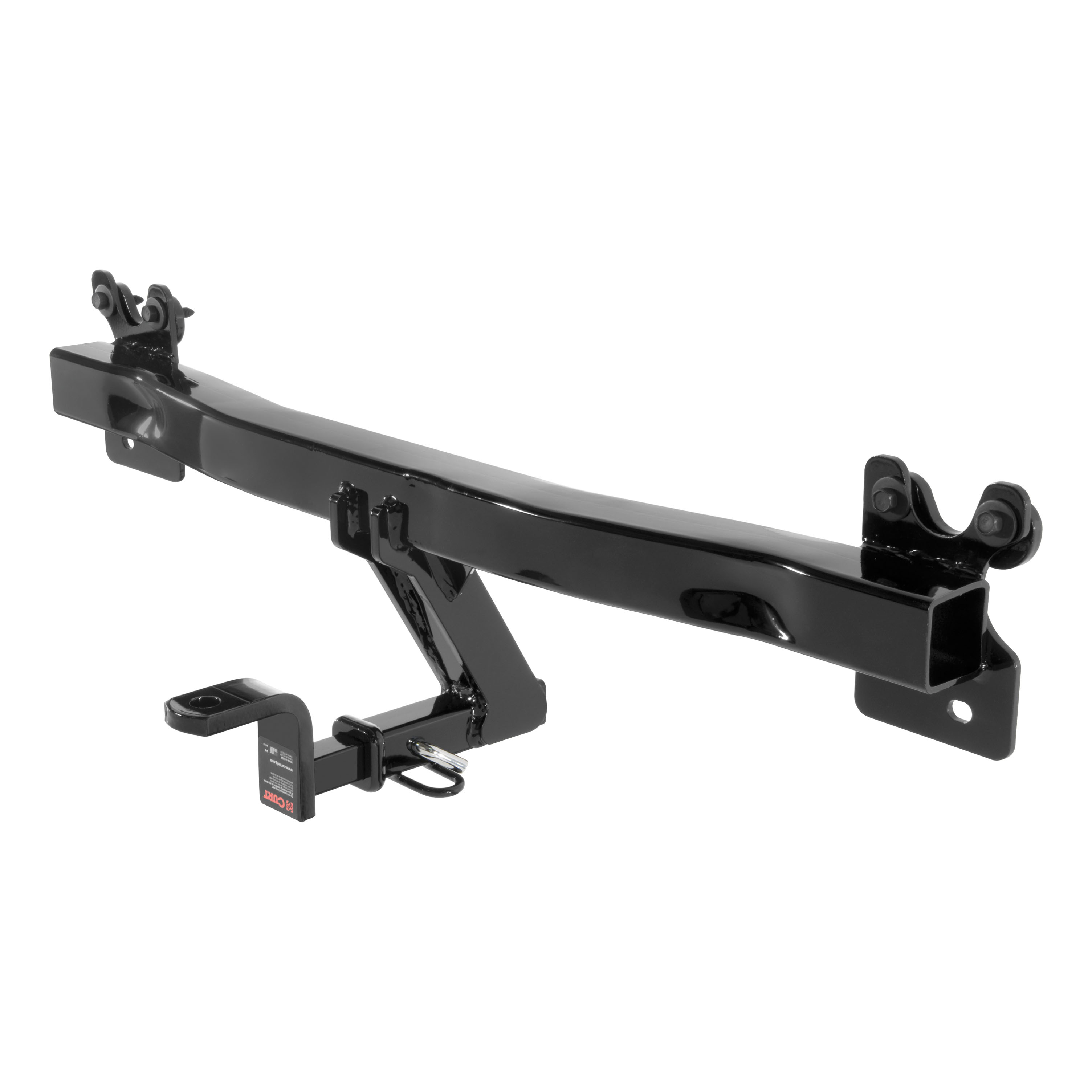 CURT 120663 Class 2 Trailer Hitch with Ball Mount, 1-1/4-In Receiver, Fits Select Volvo S60, V60, Cross Country, V70, XC70 thumbnail 0