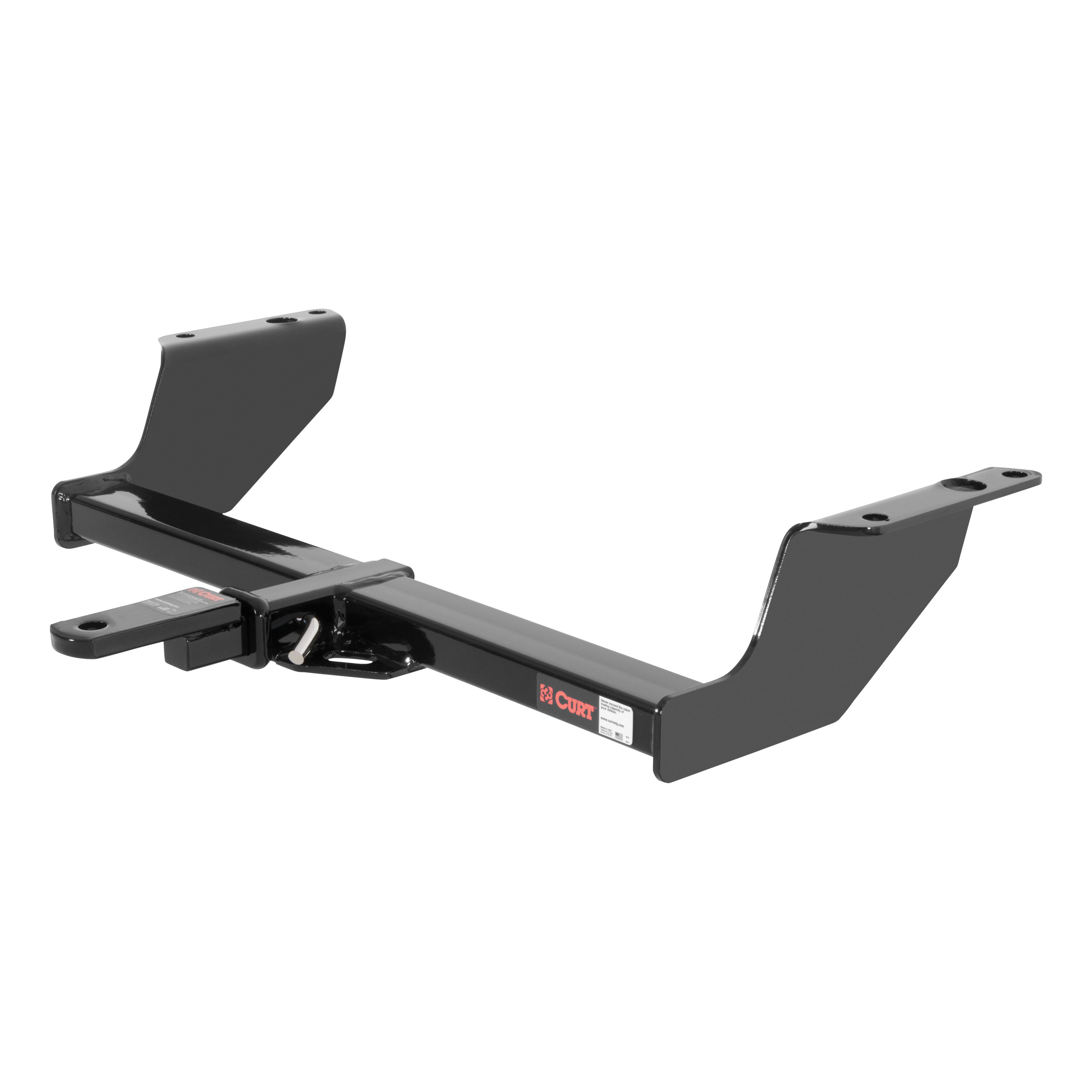 CURT 120123 Class 2 Trailer Hitch with Ball Mount, 1-1/4-In Receiver, Fits Select Mazda B2300, B3000, B4000, Ford Ranger thumbnail 0