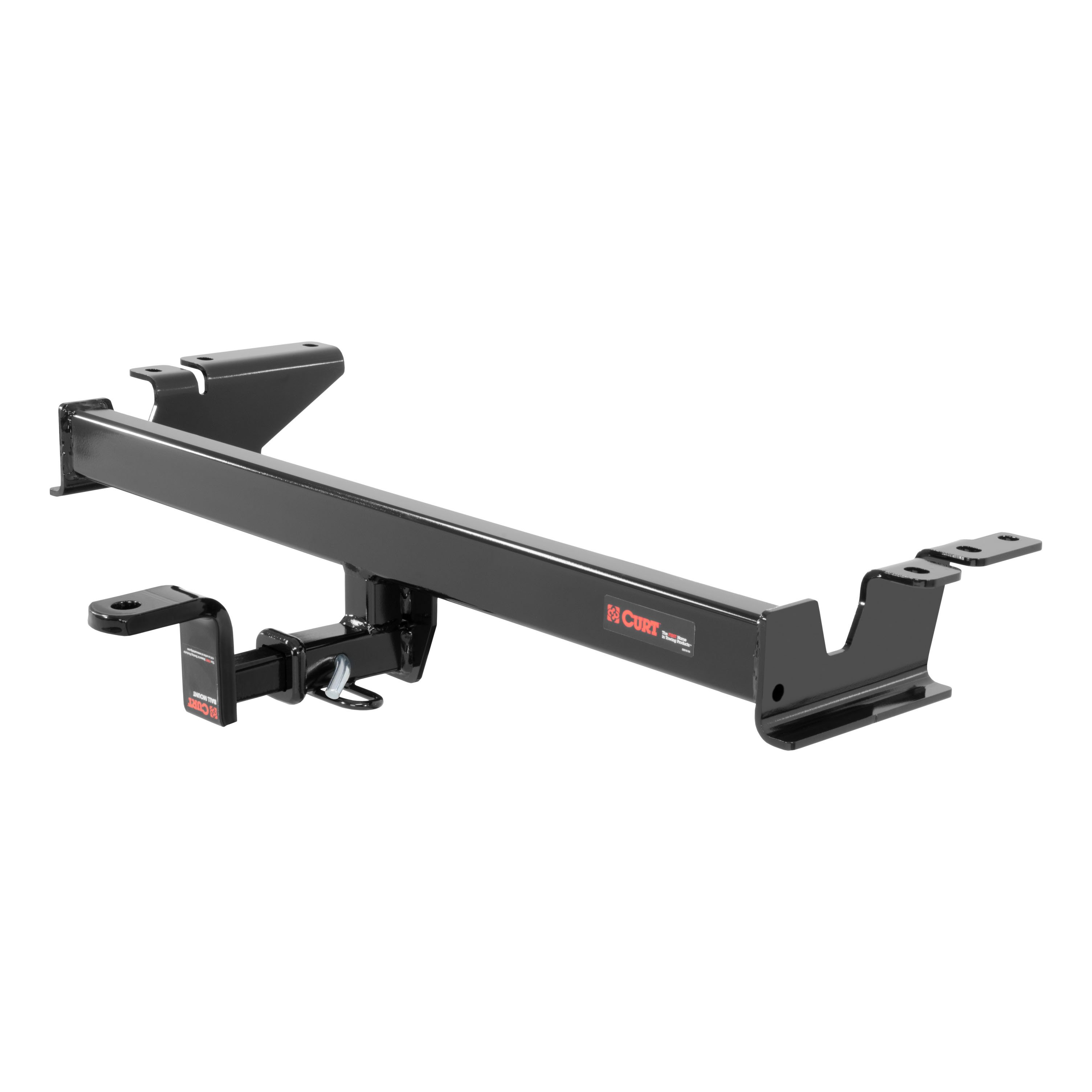 CURT 114333 Class 1 Trailer Hitch with Ball Mount, 1-1/4-In Receiver, Fits Select Chevrolet Spark thumbnail 0