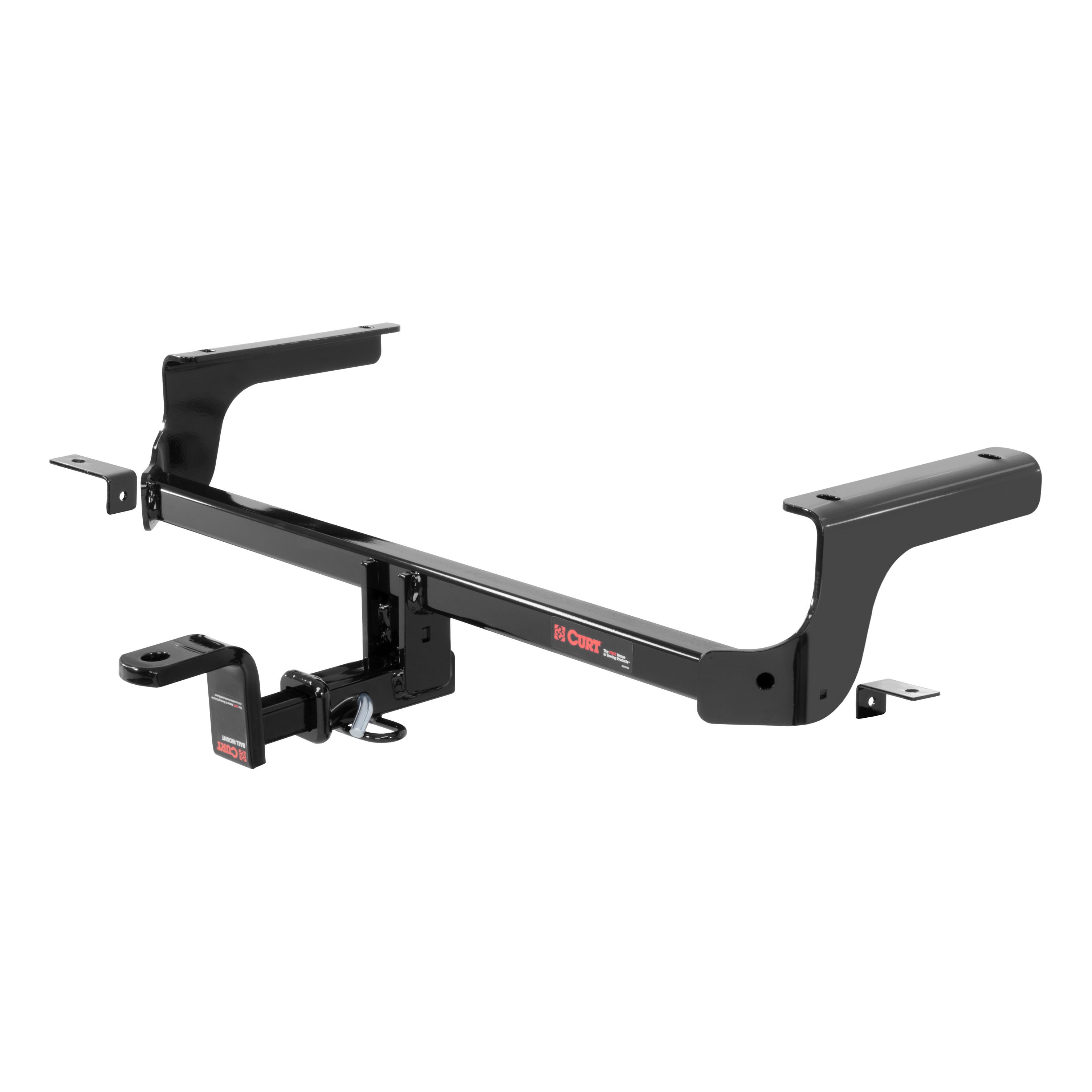 CURT 114353 Class 1 Trailer Hitch with Ball Mount, 1-1/4-In Receiver, Fits Select Mazda MX-5 Miata thumbnail 0