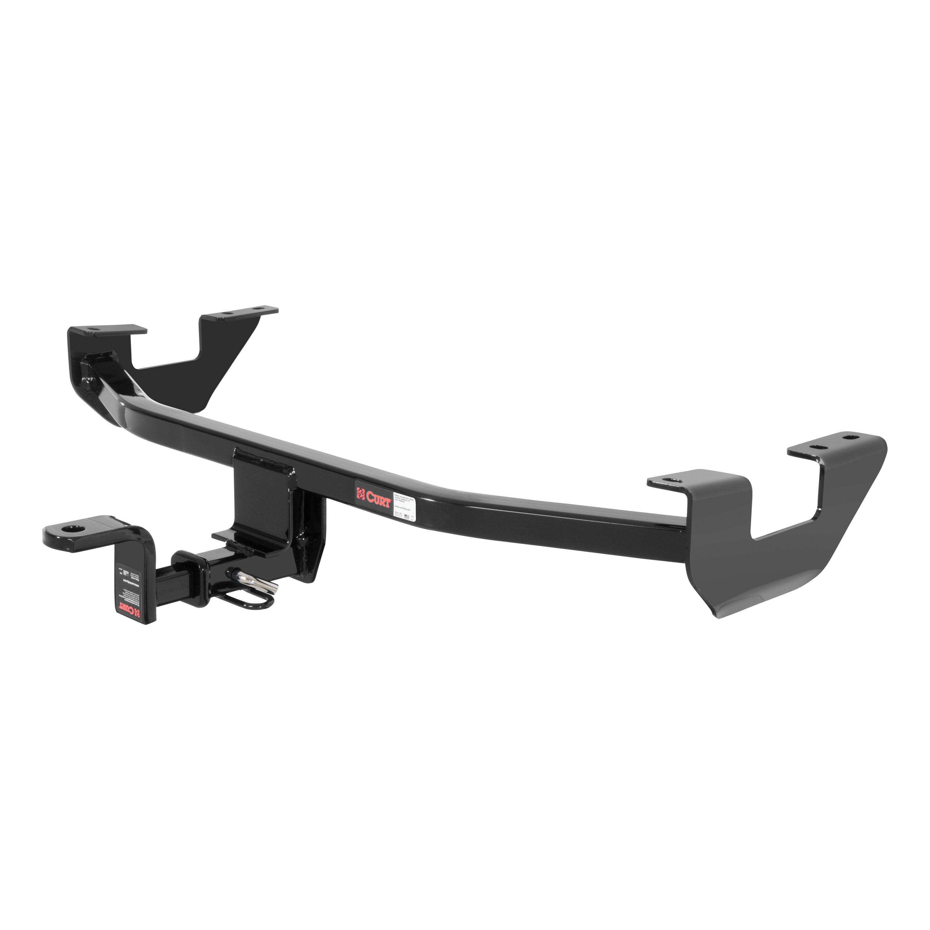 CURT 113933 Class 1 Trailer Hitch with Ball Mount, 1-1/4-In Receiver, Fits Select Mazda 3 thumbnail 0