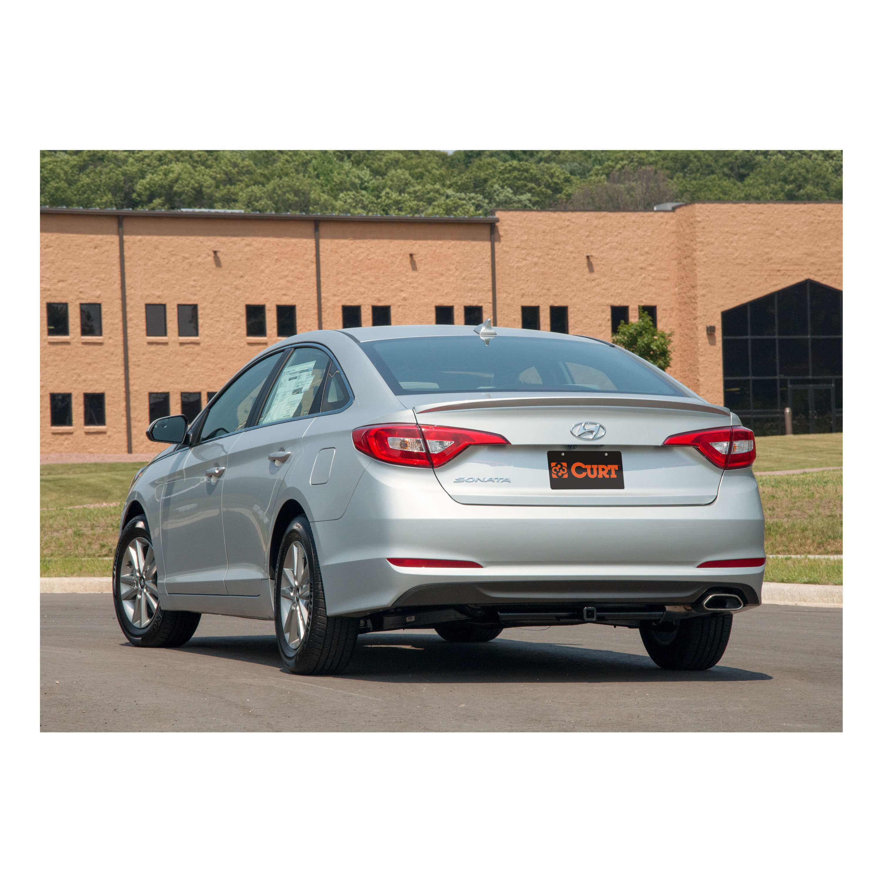 CURT 114023 Class 1 Trailer Hitch with Ball Mount, 1-1/4-In Receiver, Fits Select Hyundai Sonata, Kia Optima thumbnail 6