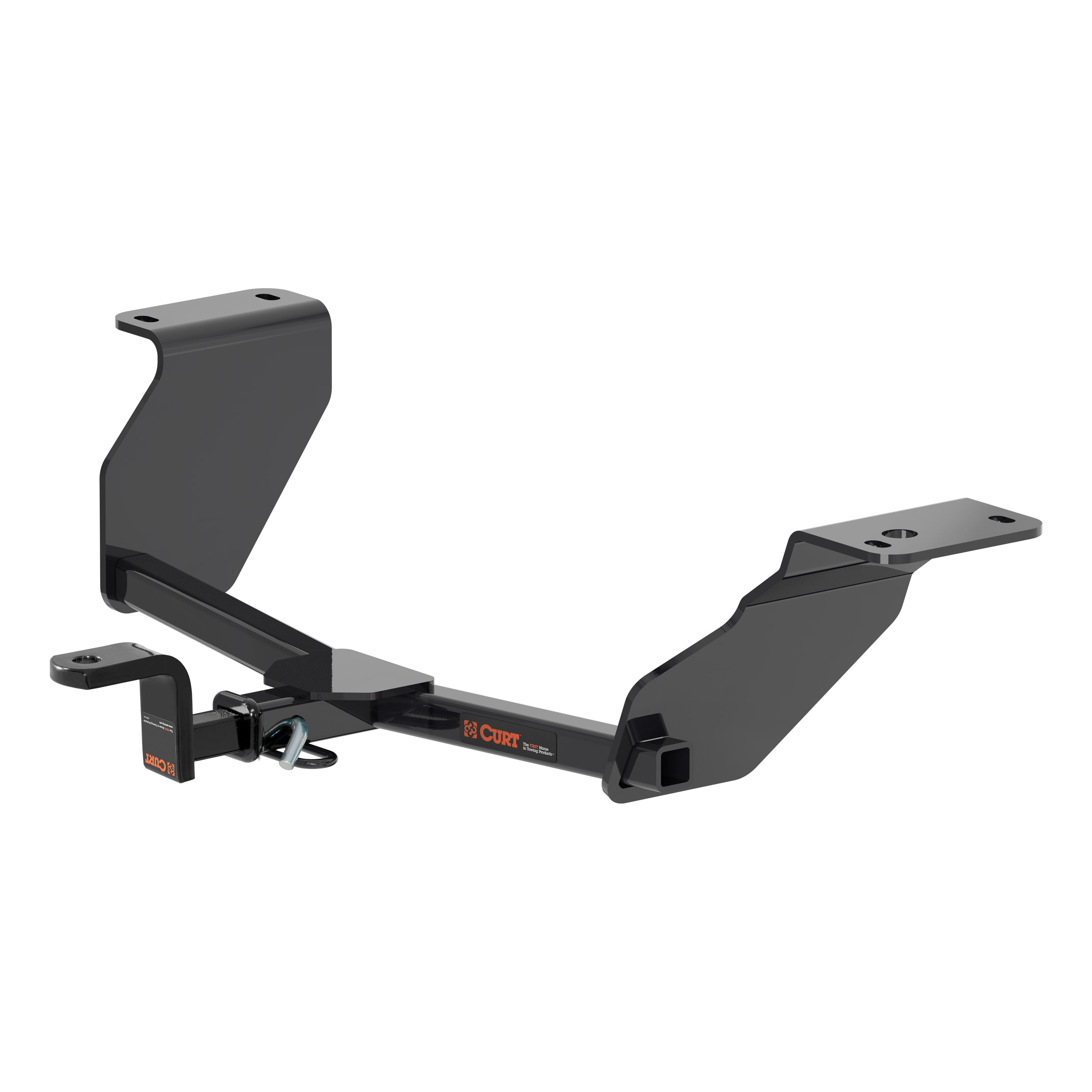 CURT 115963 Class 1 Trailer Hitch with Ball Mount, 1-1/4-In Receiver, Fits Select Toyota Corolla thumbnail 0