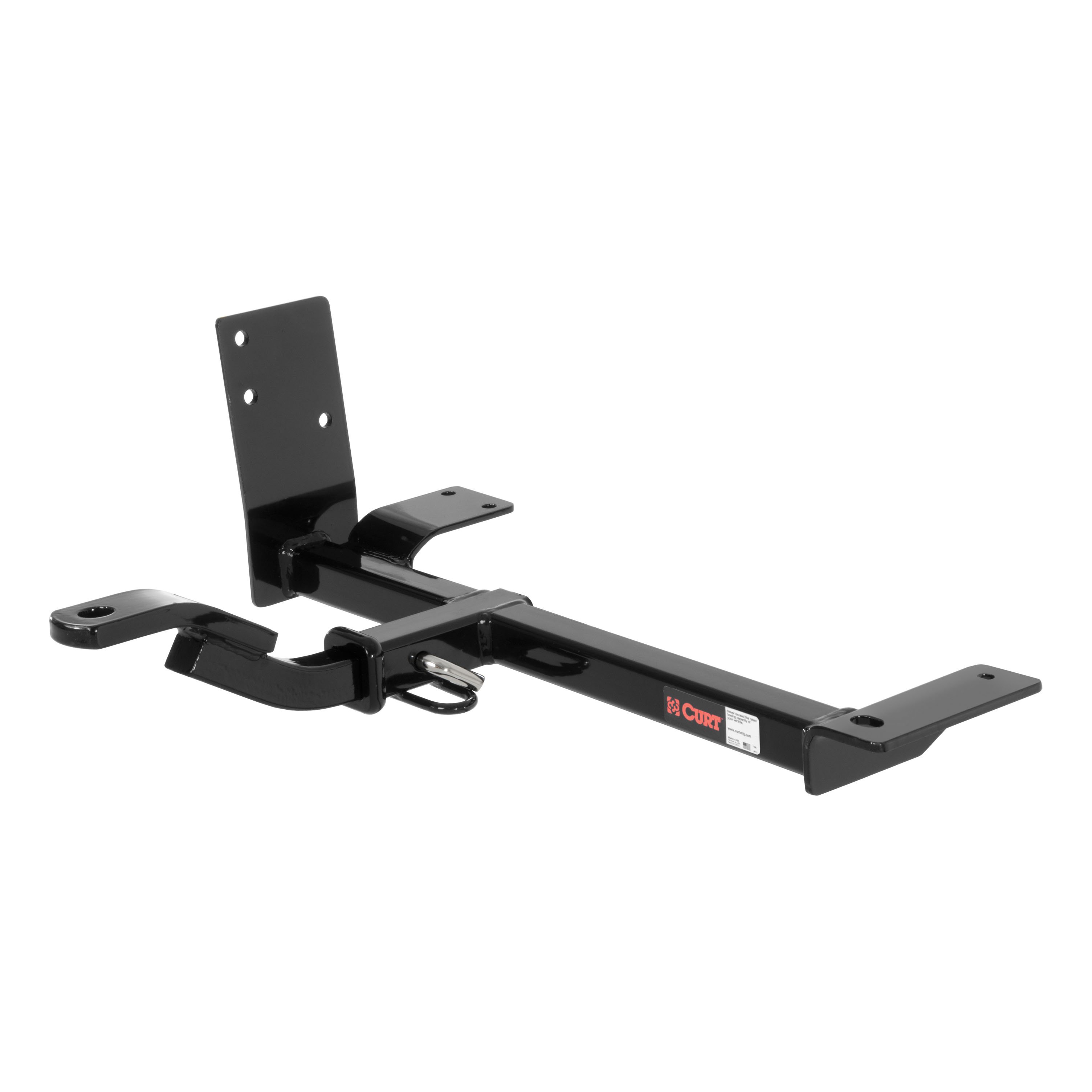 CURT 110663 Class 1 Trailer Hitch with Ball Mount, 1-1/4-In Receiver, Fits Select Volkswagen Beetle, Golf, City thumbnail 0