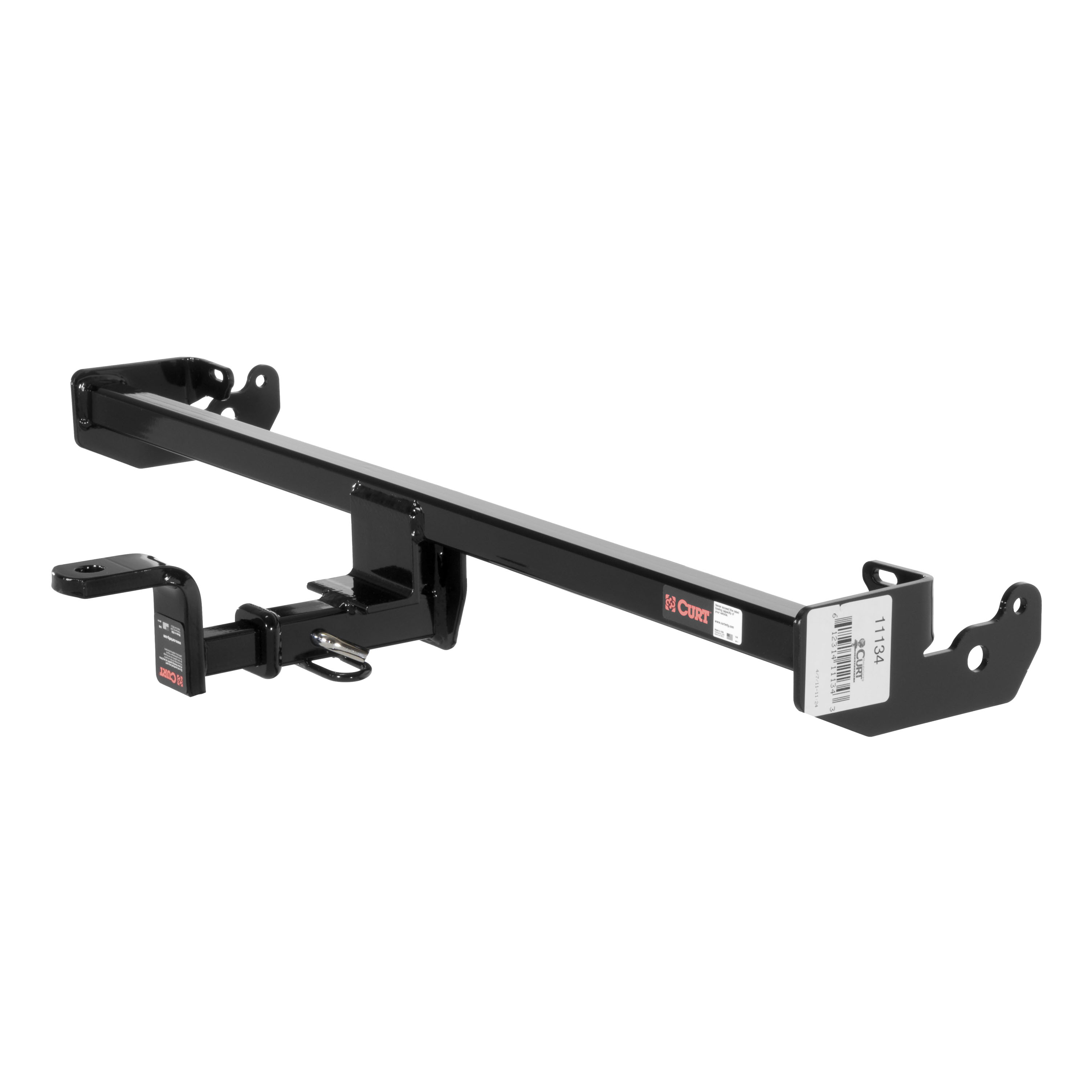 CURT 111343 Class 1 Trailer Hitch with Ball Mount, 1-1/4-In Receiver, Fits Select Scion xD thumbnail 0