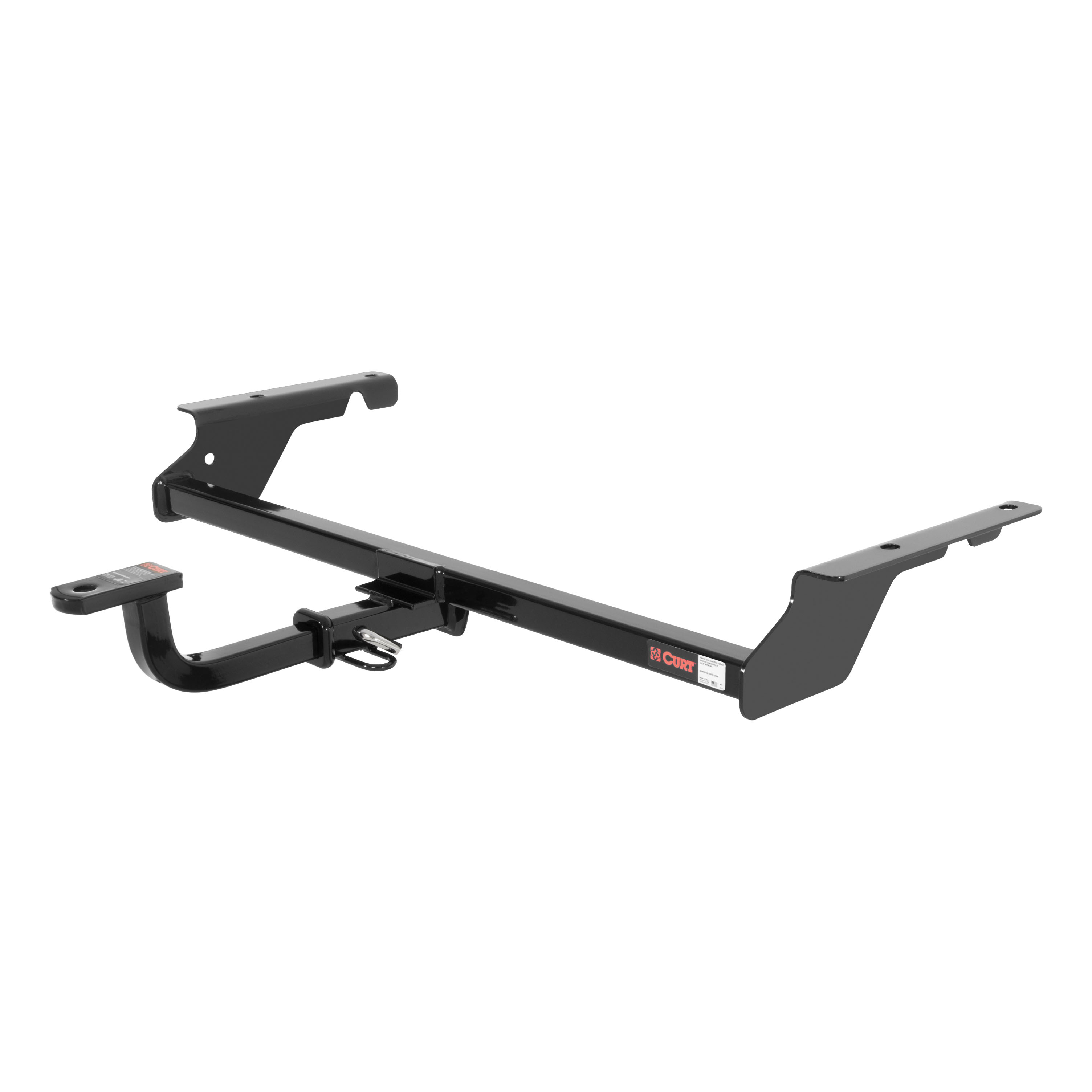 CURT 114383 Class 1 Trailer Hitch with Ball Mount, 1-1/4-In Receiver, Fits Select Volvo S40, V50 thumbnail 0