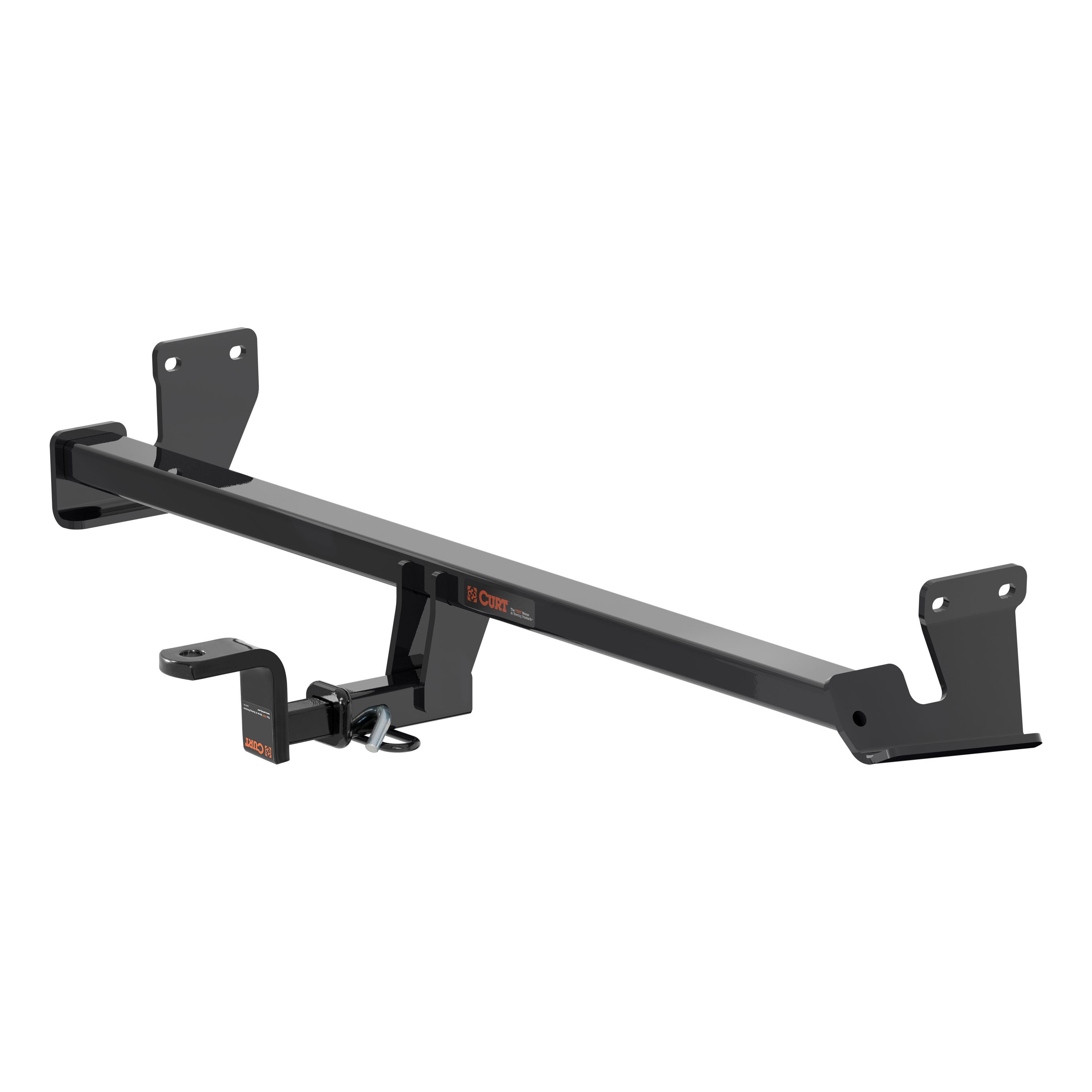 CURT 115293 Class 1 Trailer Hitch with Ball Mount, 1-1/4-In Receiver, Fits Select Hyundai Kona thumbnail 0