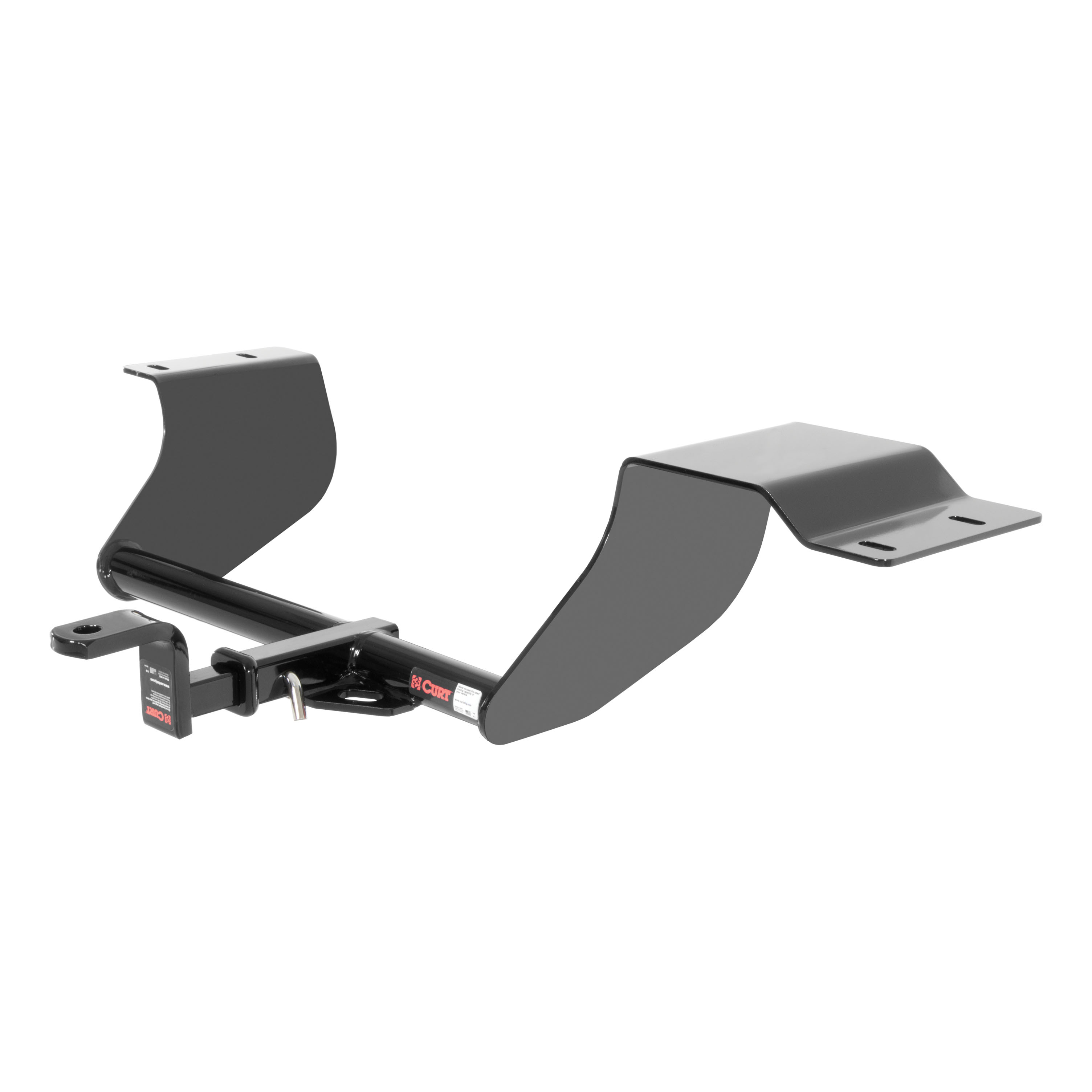 CURT 110673 Class 1 Trailer Hitch with Ball Mount, 1-1/4-In Receiver, Fits Select Ford Fiesta thumbnail 0