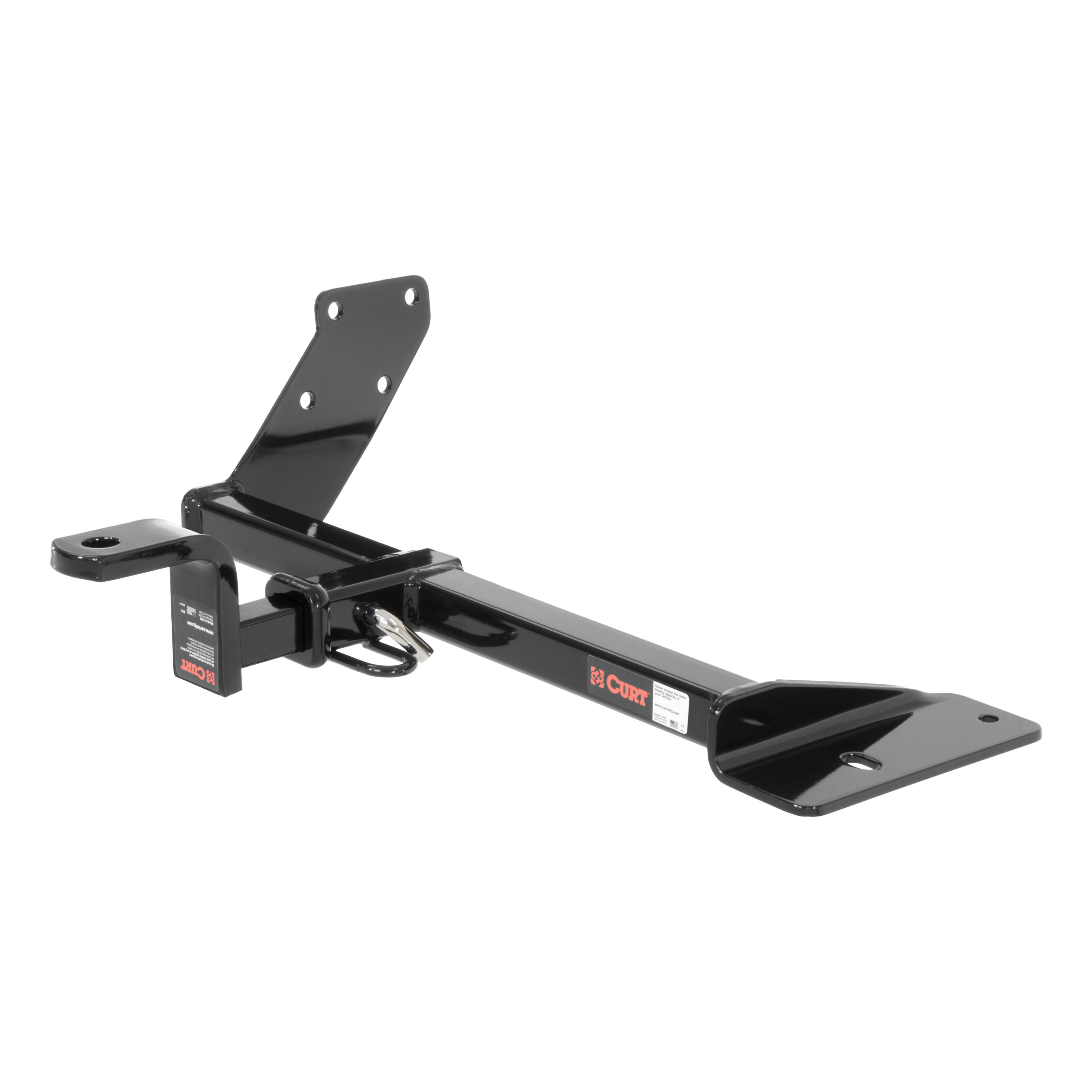 CURT 110703 Class 1 Trailer Hitch with Ball Mount, 1-1/4-In Receiver, Fits Select Volkswagen Jetta thumbnail 0
