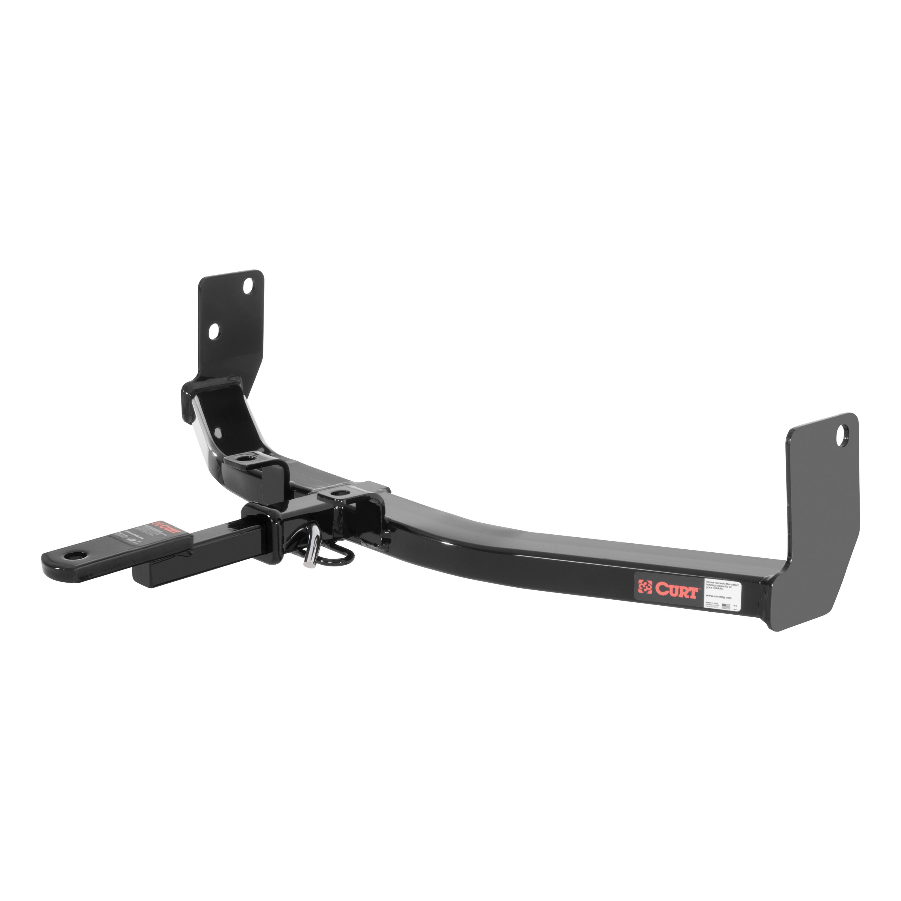 CURT 120703 Class 2 Trailer Hitch with Ball Mount, 1-1/4-In Receiver, Fits Select Cadillac SRX thumbnail 0
