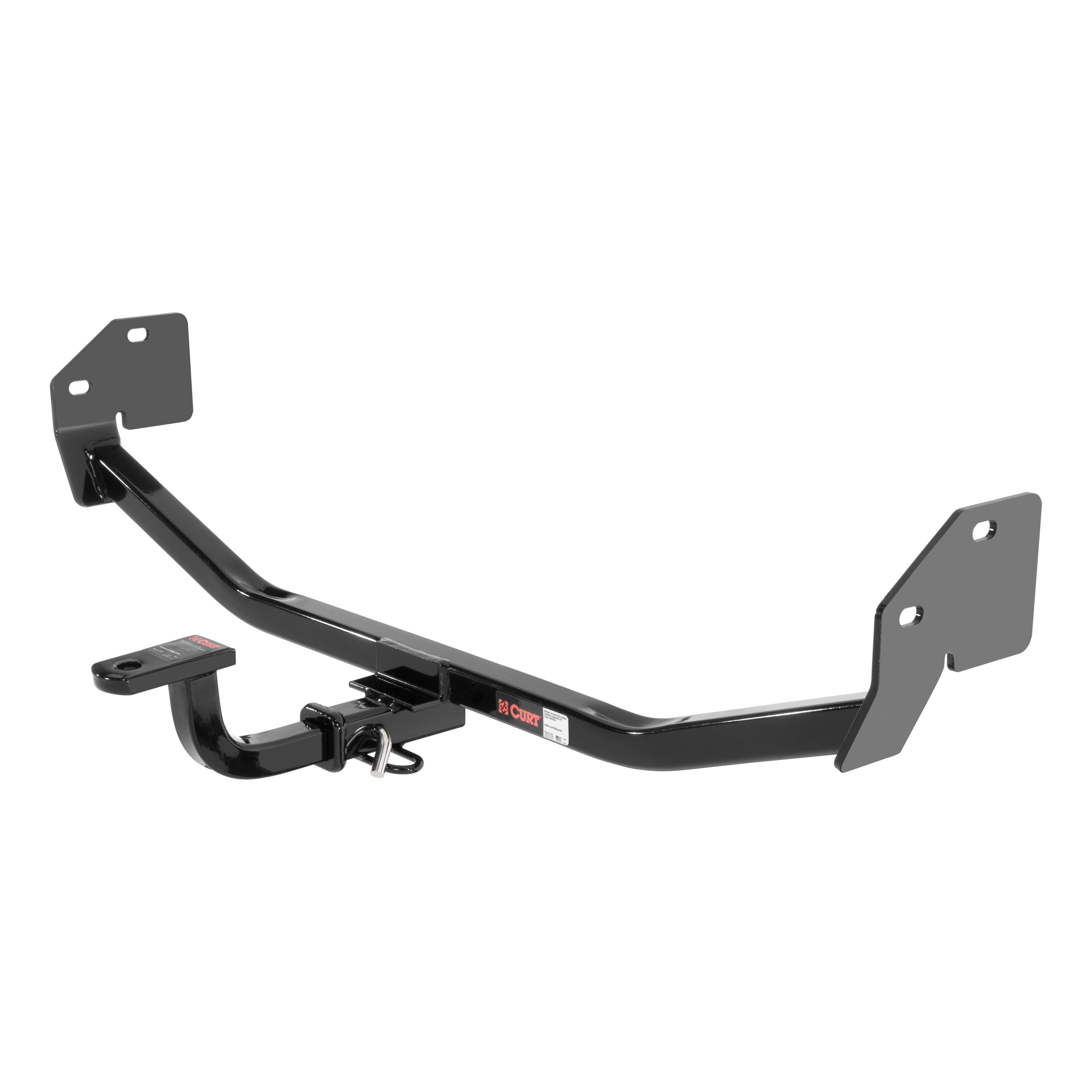 CURT 112103 Class 1 Trailer Hitch with Ball Mount, 1-1/4-In Receiver, Fits Select Ford Mustang thumbnail 0