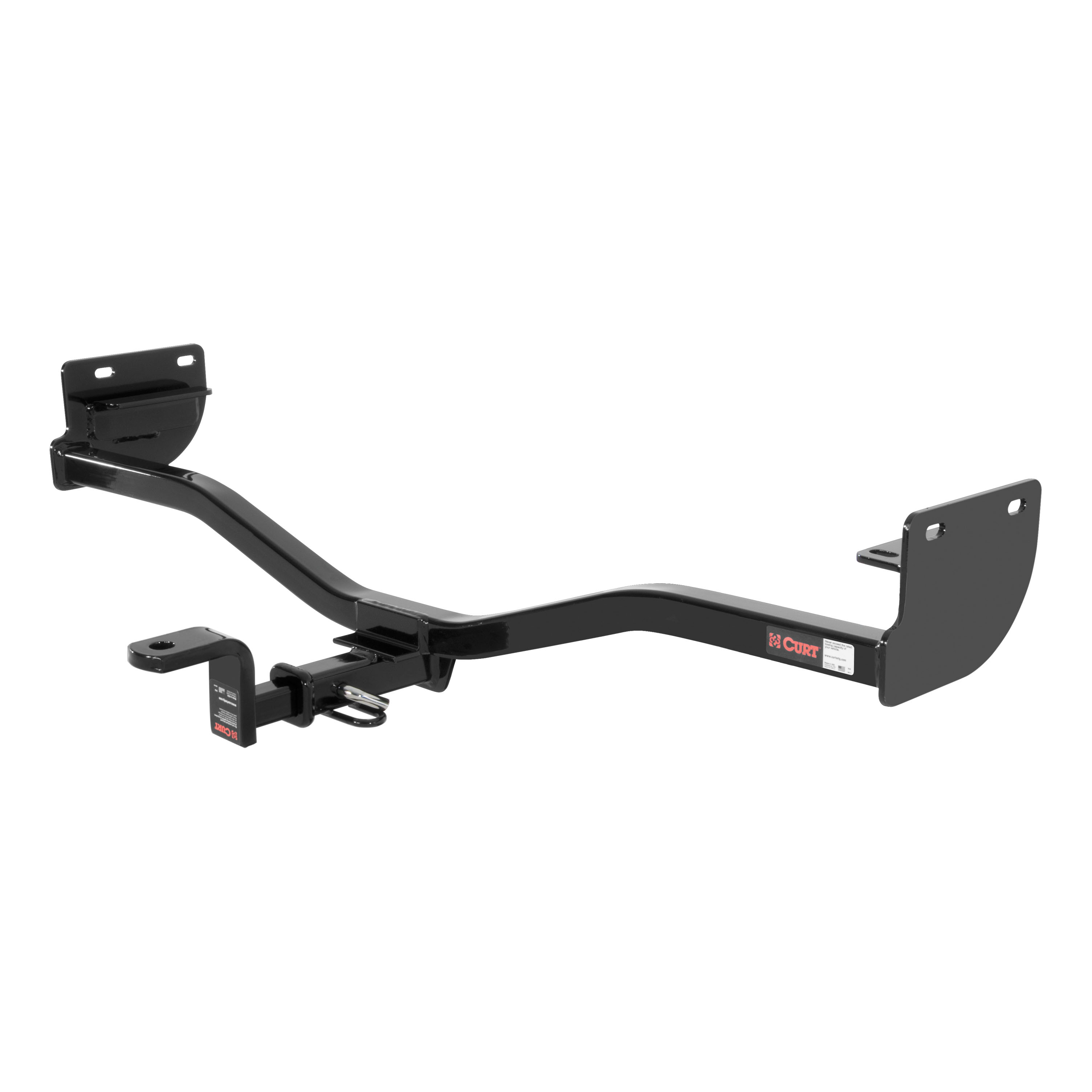 CURT 111103 Class 1 Trailer Hitch with Ball Mount, 1-1/4-In Receiver, Fits Select Kia Soul thumbnail 0