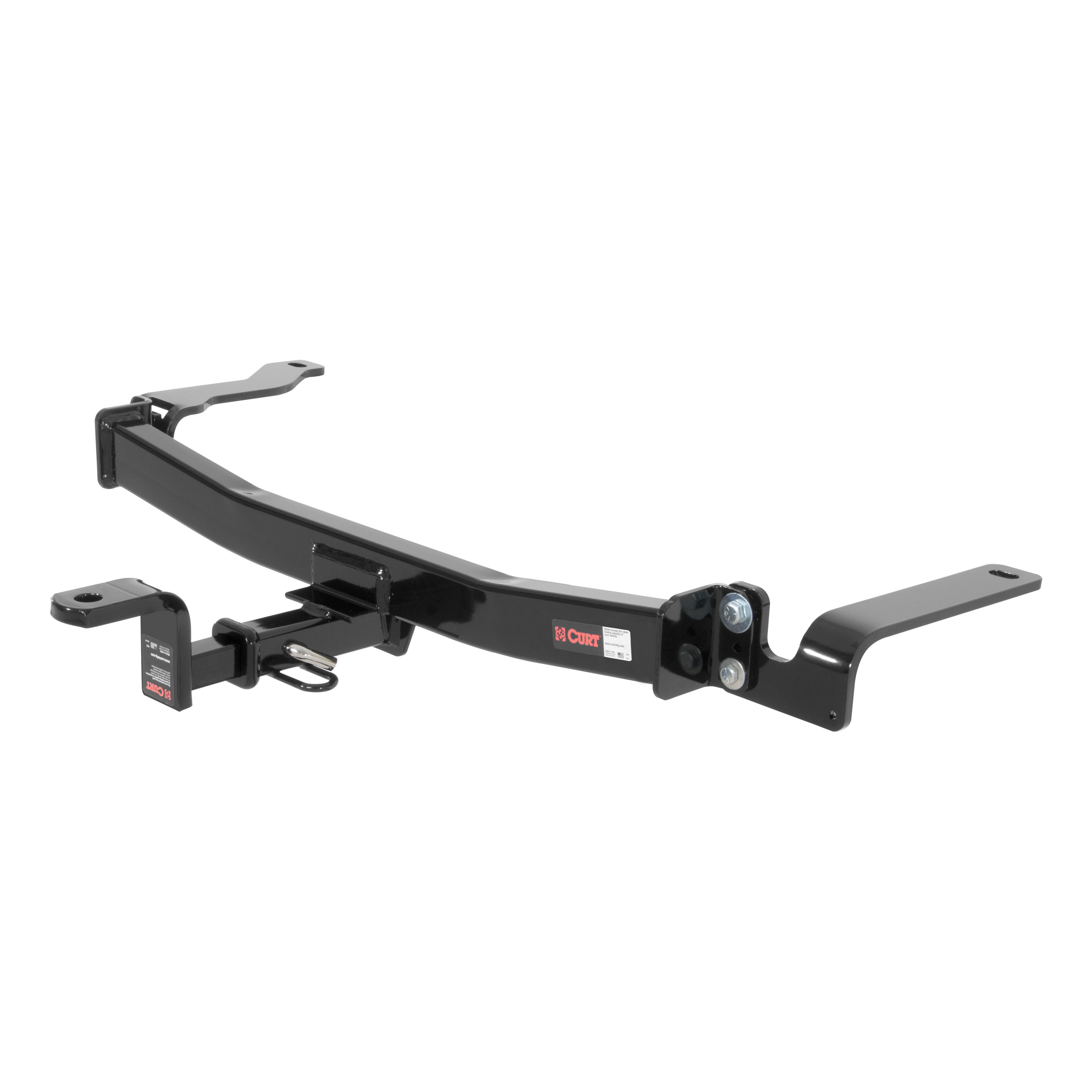 CURT 113193 Class 1 Trailer Hitch with Ball Mount, 1-1/4-In Receiver, Fits Select Ford Focus thumbnail 0