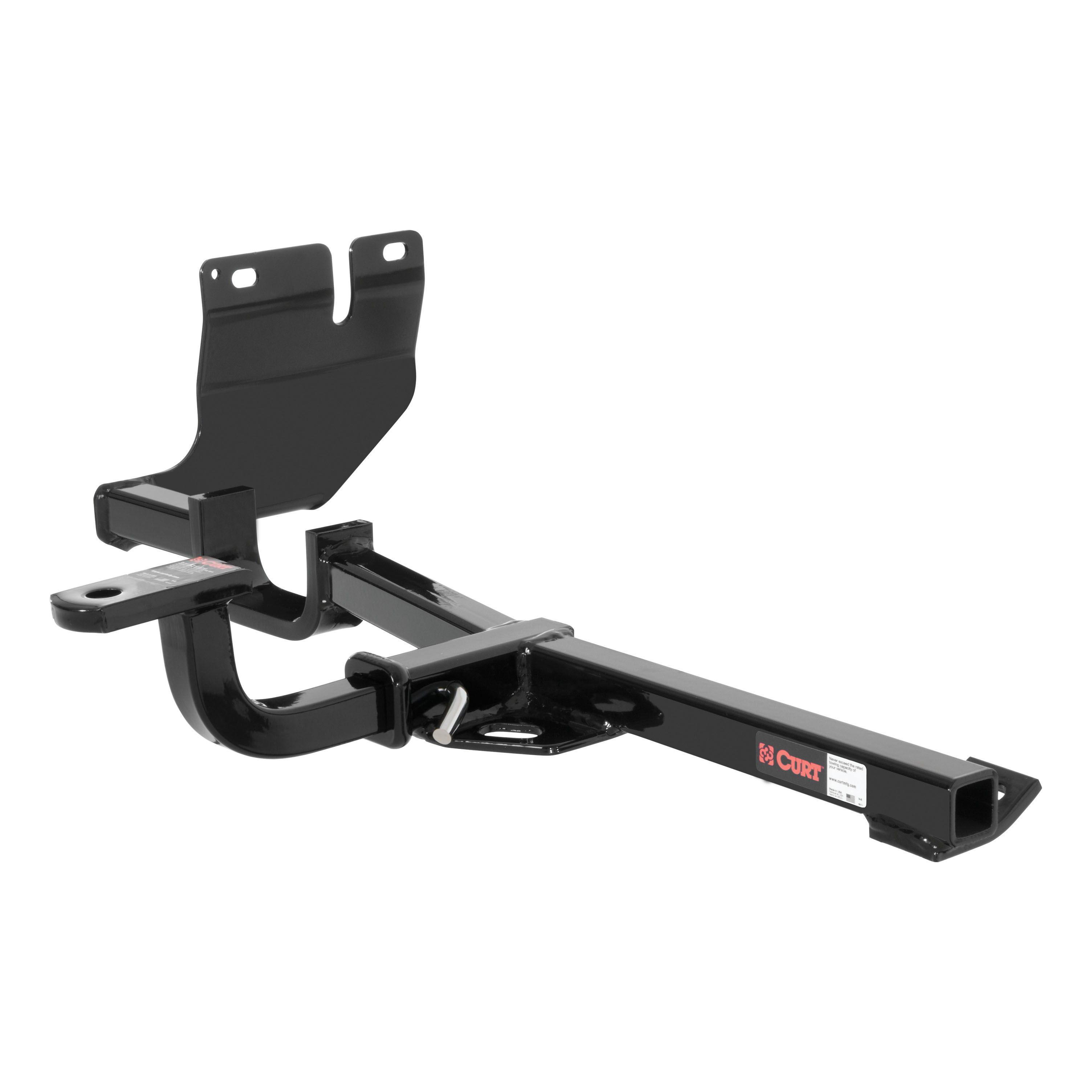 CURT 113483 Class 1 Trailer Hitch with Ball Mount, 1-1/4-In Receiver, Fits Select Nissan Versa thumbnail 0