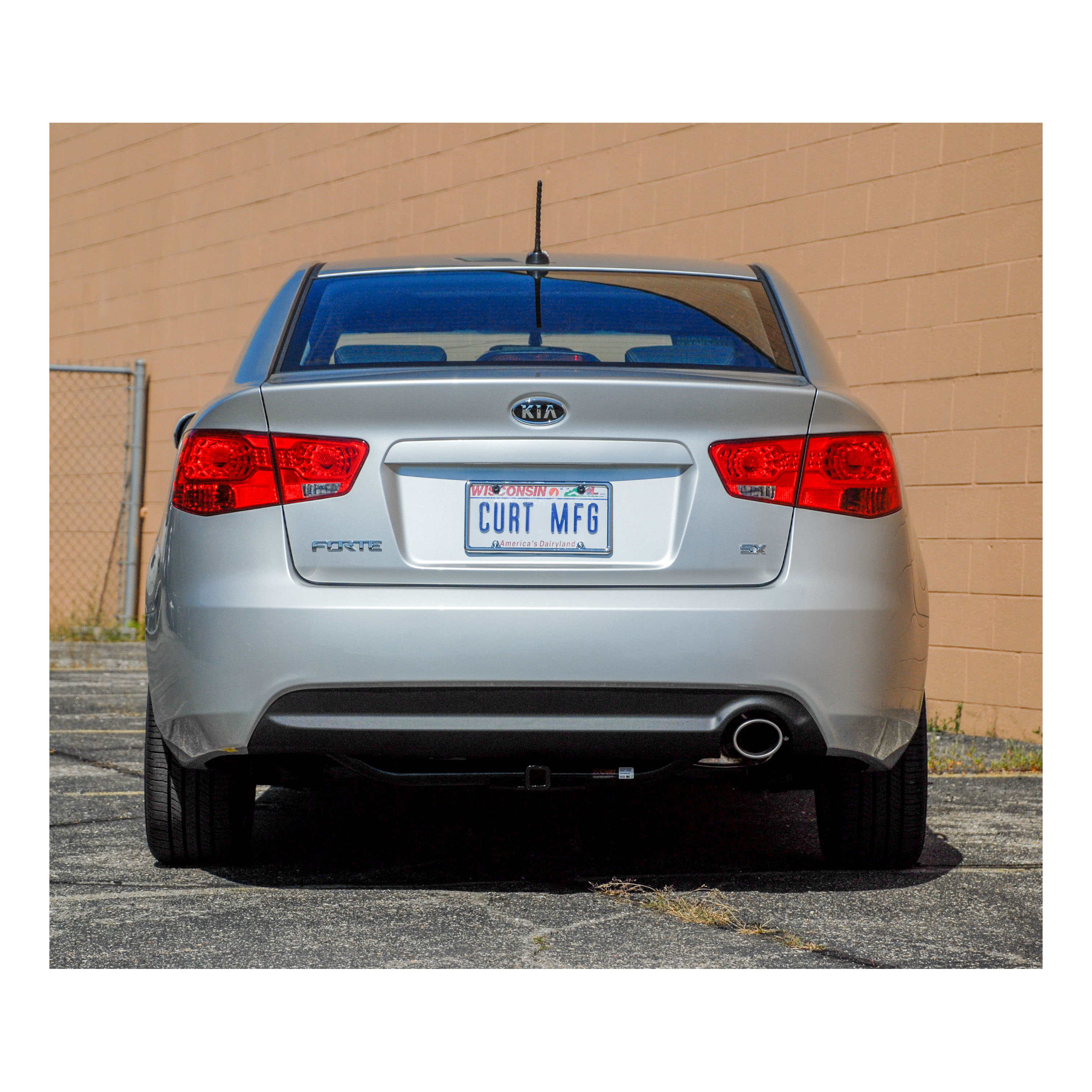 CURT 11434 Class 1 Trailer Hitch, 1-1/4-Inch Receiver, Fits Select Kia Forte thumbnail 6