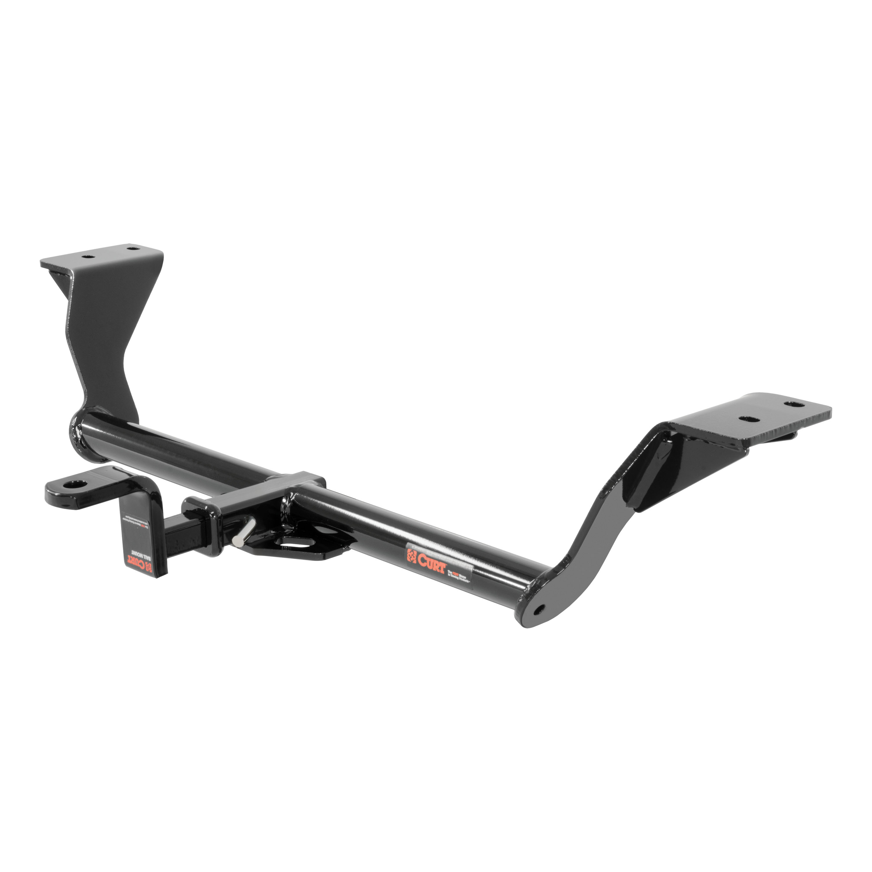 CURT 114123 Class 1 Trailer Hitch with Ball Mount, 1-1/4-In Receiver, Fits Select Volkswagen Golf, GTI thumbnail 0