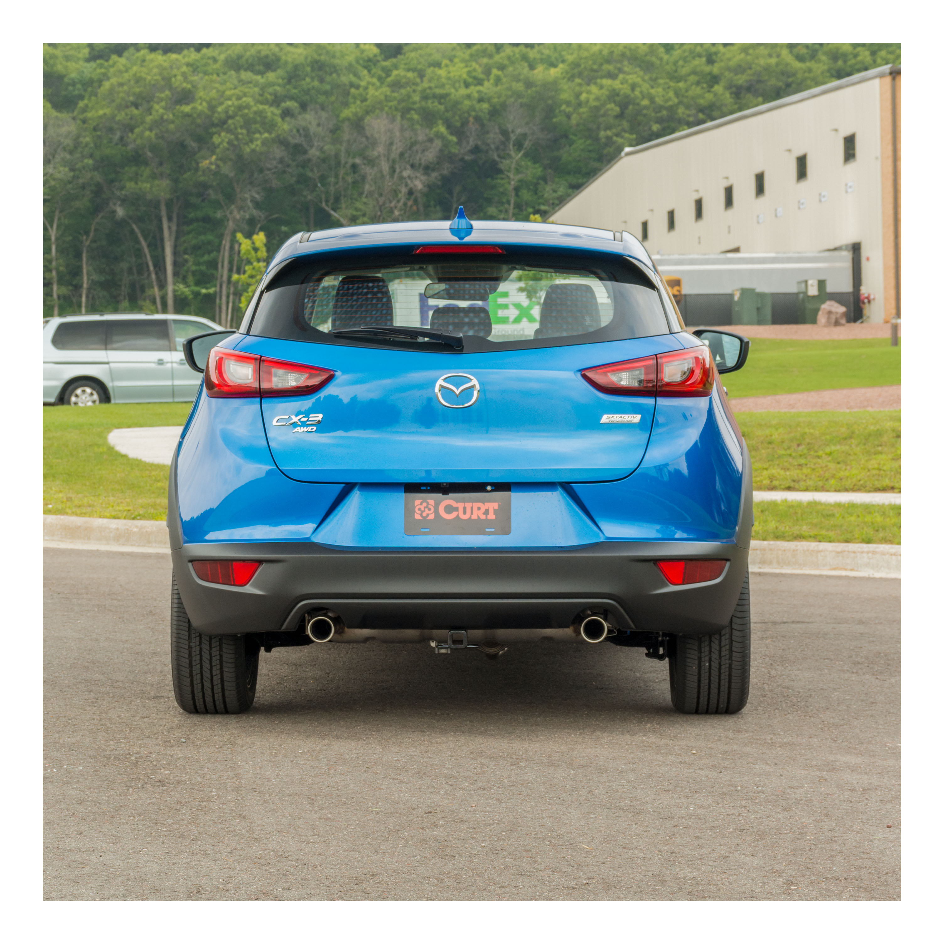 CURT 114183 Class 1 Trailer Hitch with Ball Mount, 1-1/4-In Receiver, Fits Select Mazda CX-3 thumbnail 7