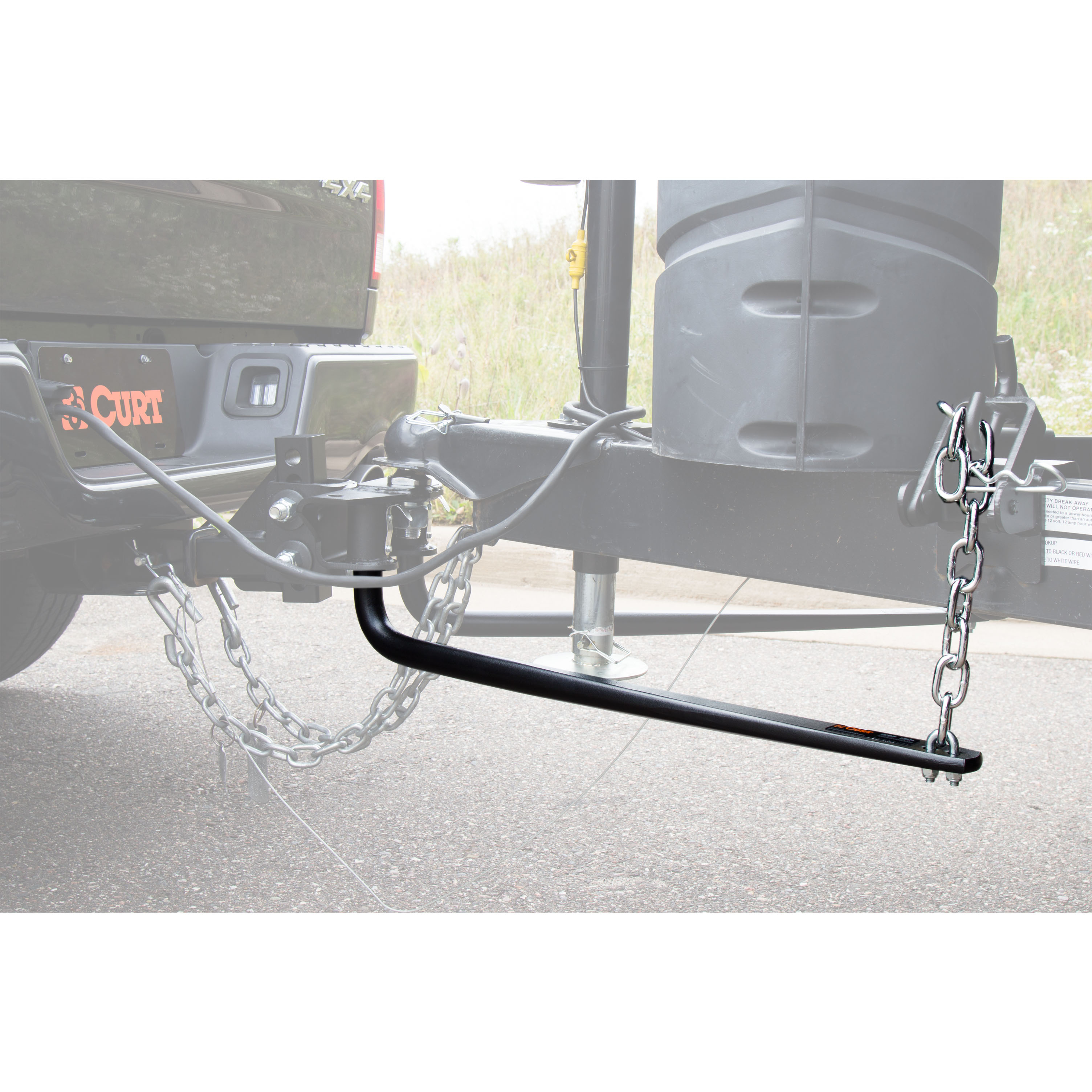 CURT 17072 Replacement Round Weight Distribution Hitch Spring Bar, 8K thumbnail 1