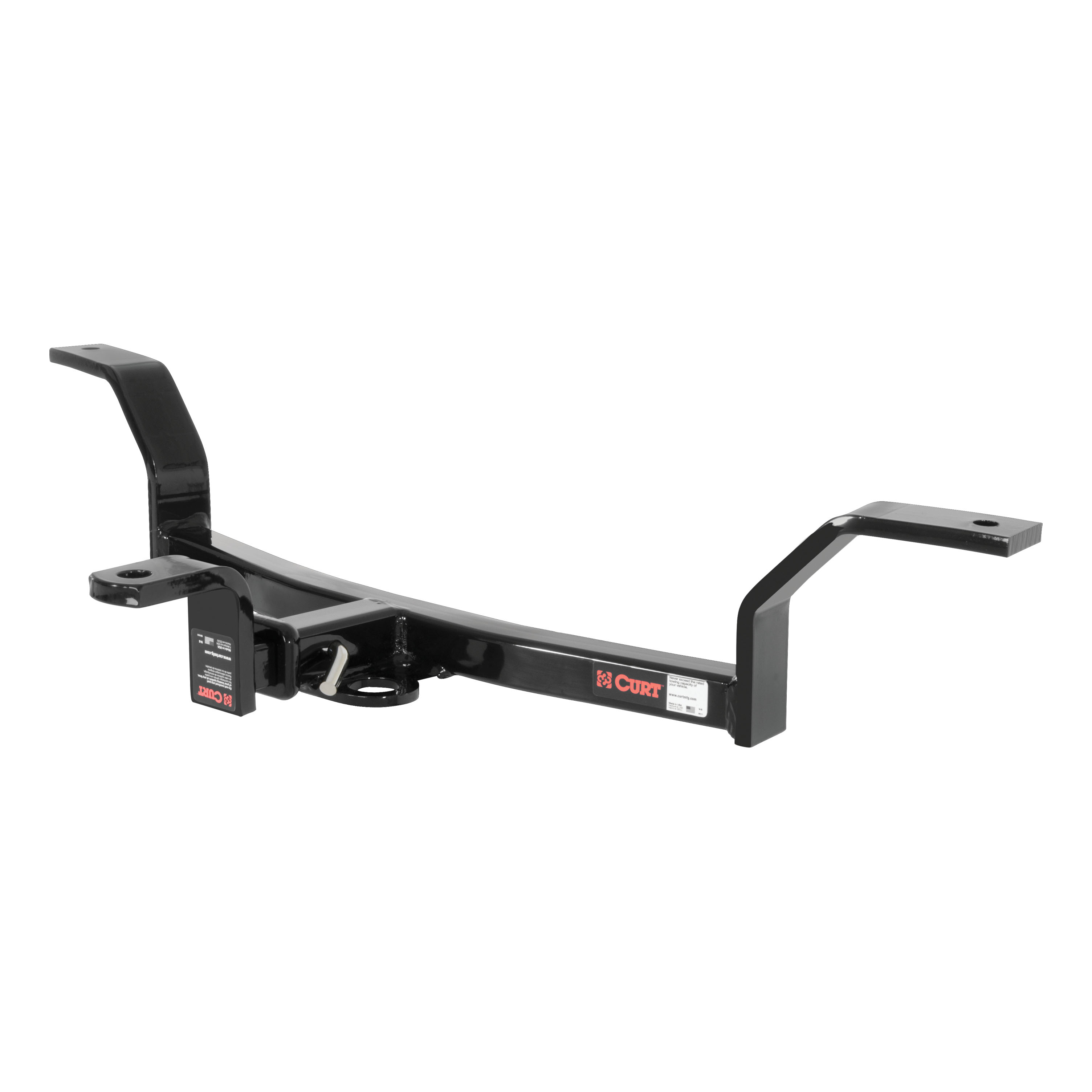 CURT 112073 Class 1 Trailer Hitch with Ball Mount, 1-1/4-In Receiver, Fits Select Honda Civic, Acura EL thumbnail 0