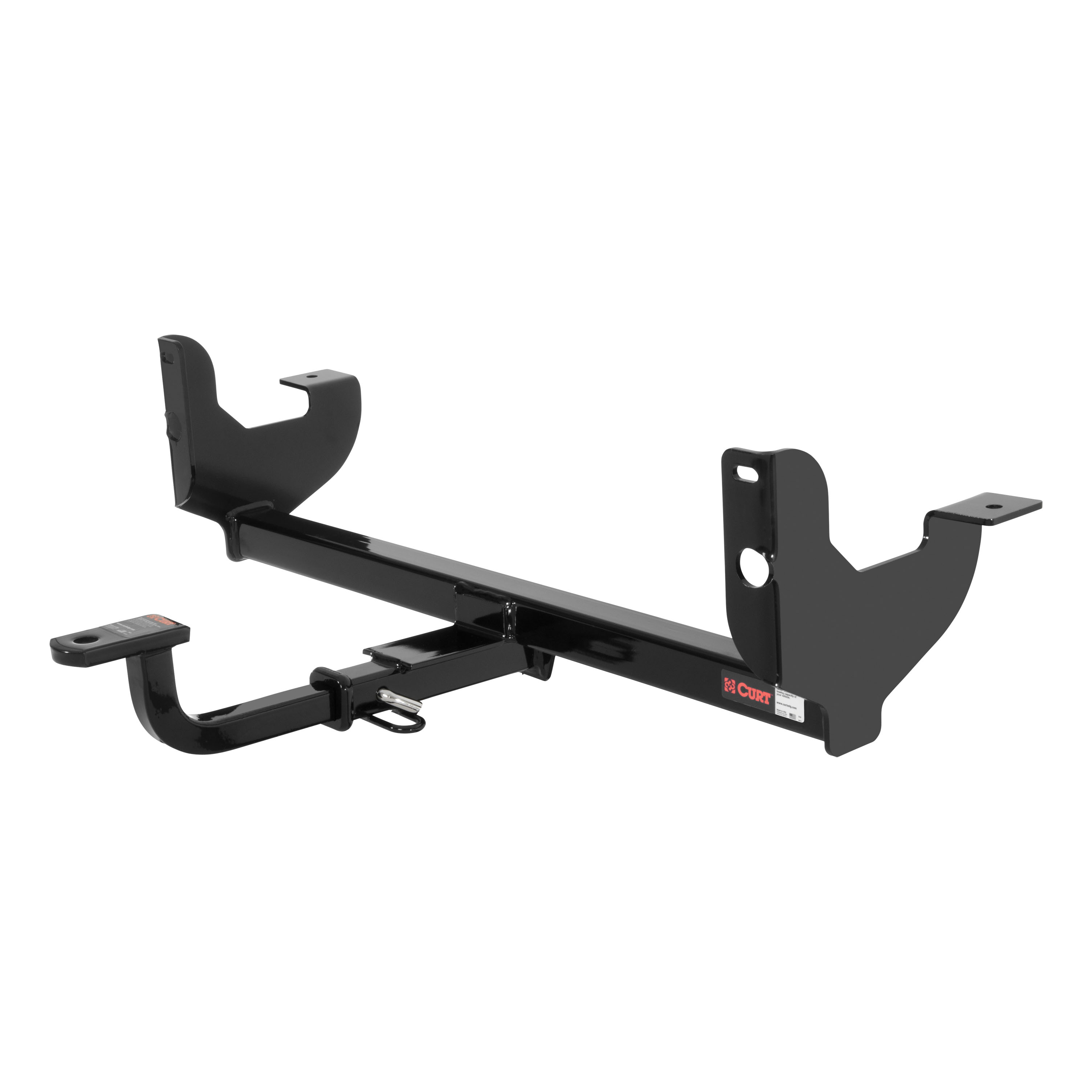 CURT 120513 Class 2 Trailer Hitch with Ball Mount, 1-1/4-In Receiver, Fits Select Chevrolet Malibu, Saturn Aura thumbnail 0