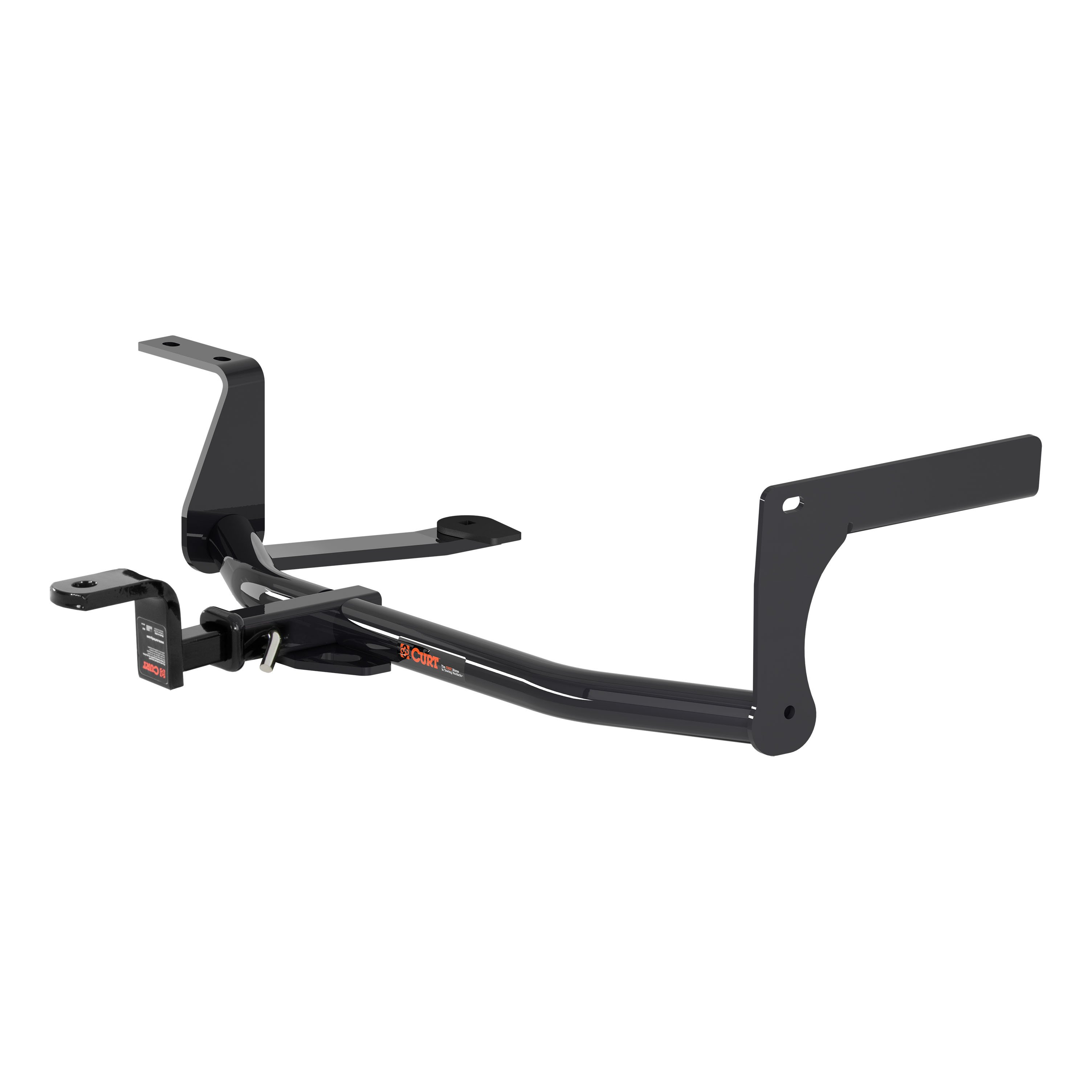 CURT 114743 Class 1 Trailer Hitch with Ball Mount, 1-1/4-In Receiver, Fits Select Volkswagen Golf, Jetta thumbnail 0