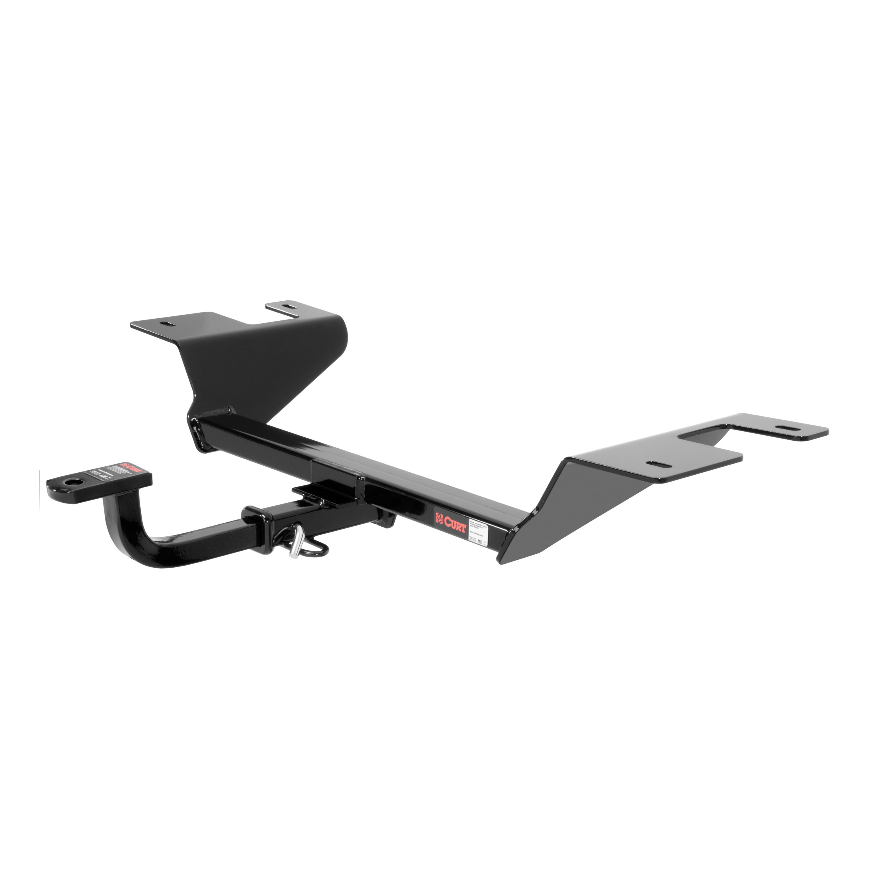 CURT 112823 Class 1 Trailer Hitch with Ball Mount, 1-1/4-In Receiver, Fits Select Chevrolet Cruze, Buick Verano thumbnail 0