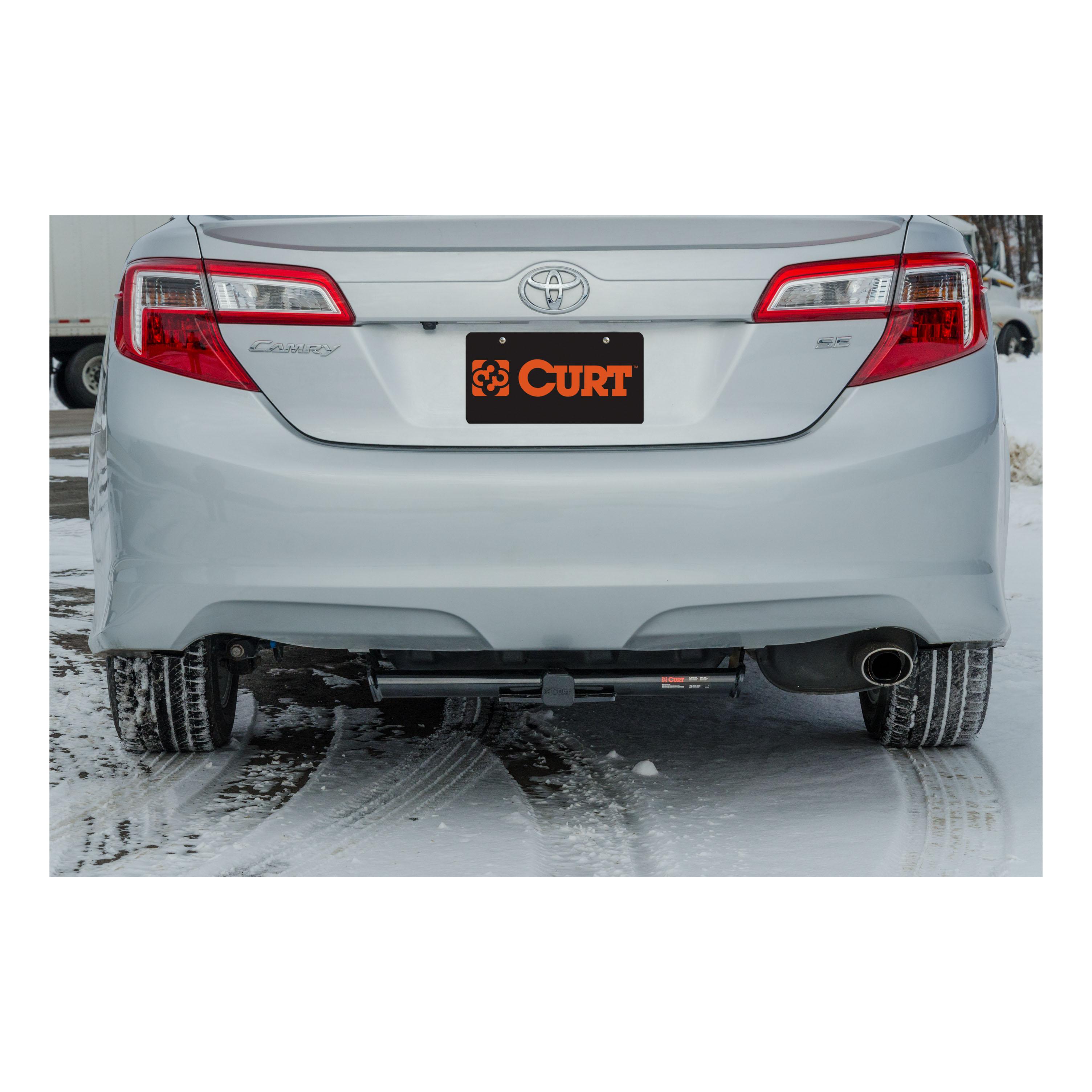 CURT 121073 Class 2 Trailer Hitch with Ball Mount, 1-1/4-In Receiver, Fits Select Toyota Avalon, Camry thumbnail 7