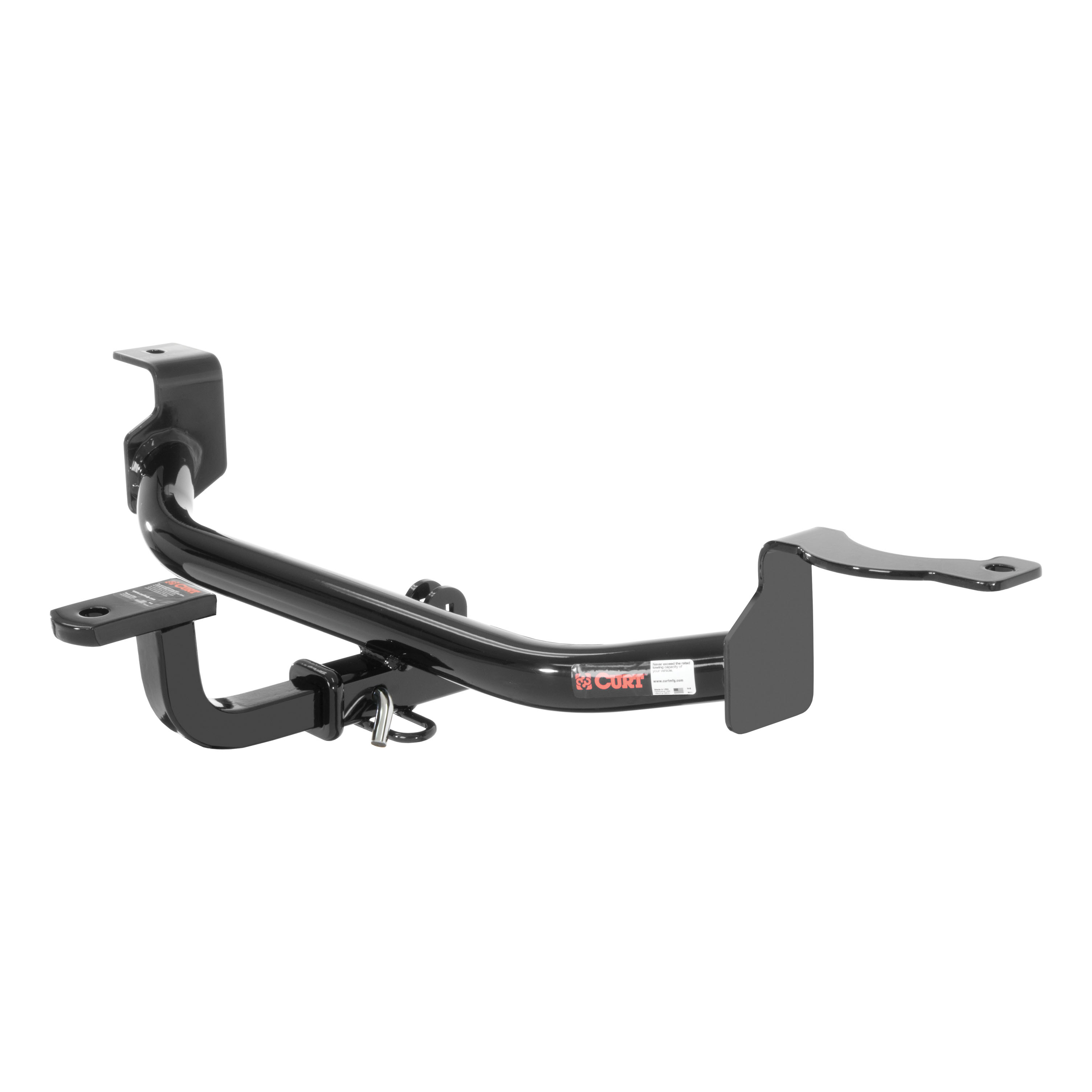 CURT 110773 Class 1 Trailer Hitch with Ball Mount, 1-1/4-In Receiver, Fits Select Honda CR-Z thumbnail 0
