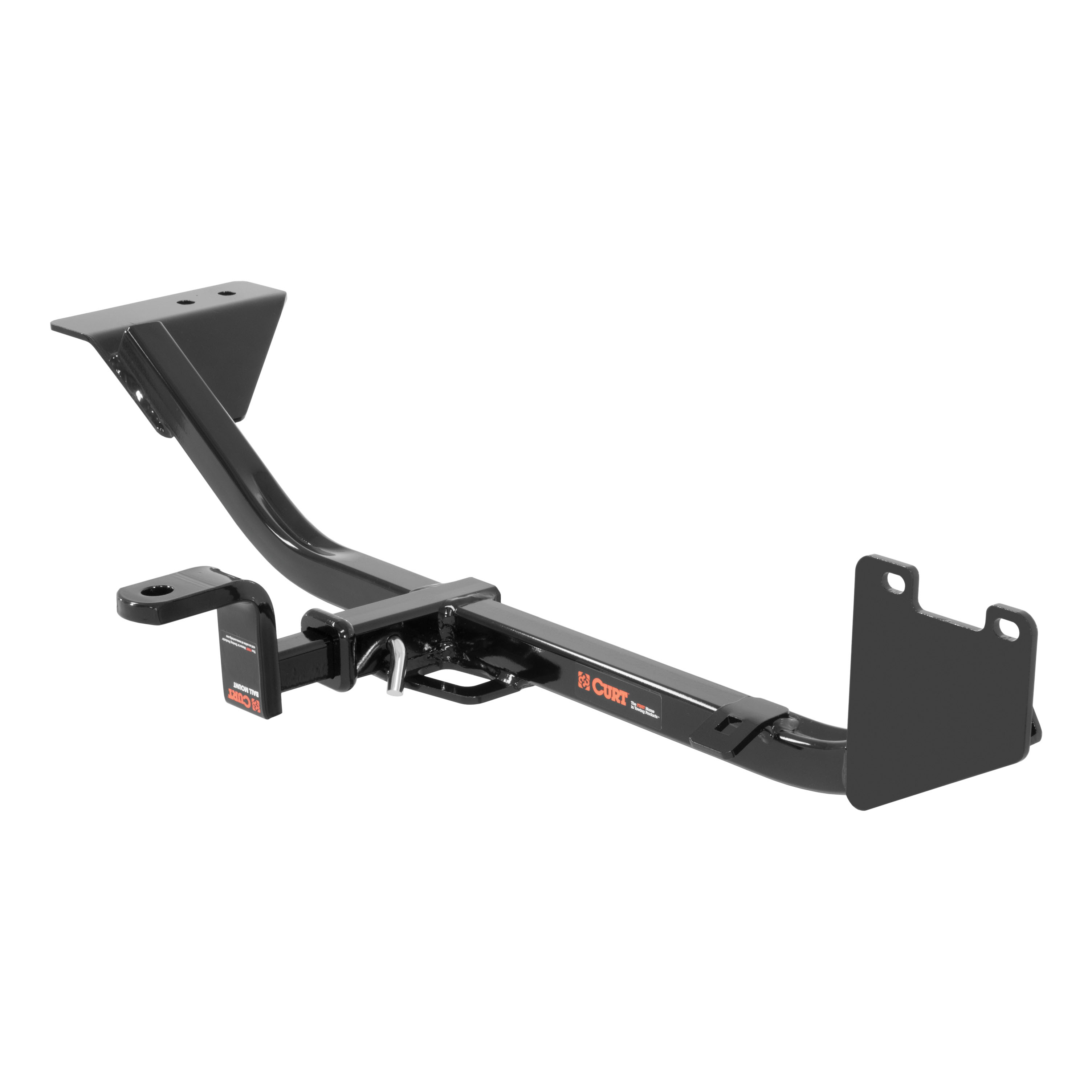 CURT 113493 Class 1 Trailer Hitch with Ball Mount, 1-1/4-In Receiver, Fits Select Nissan Sentra thumbnail 0