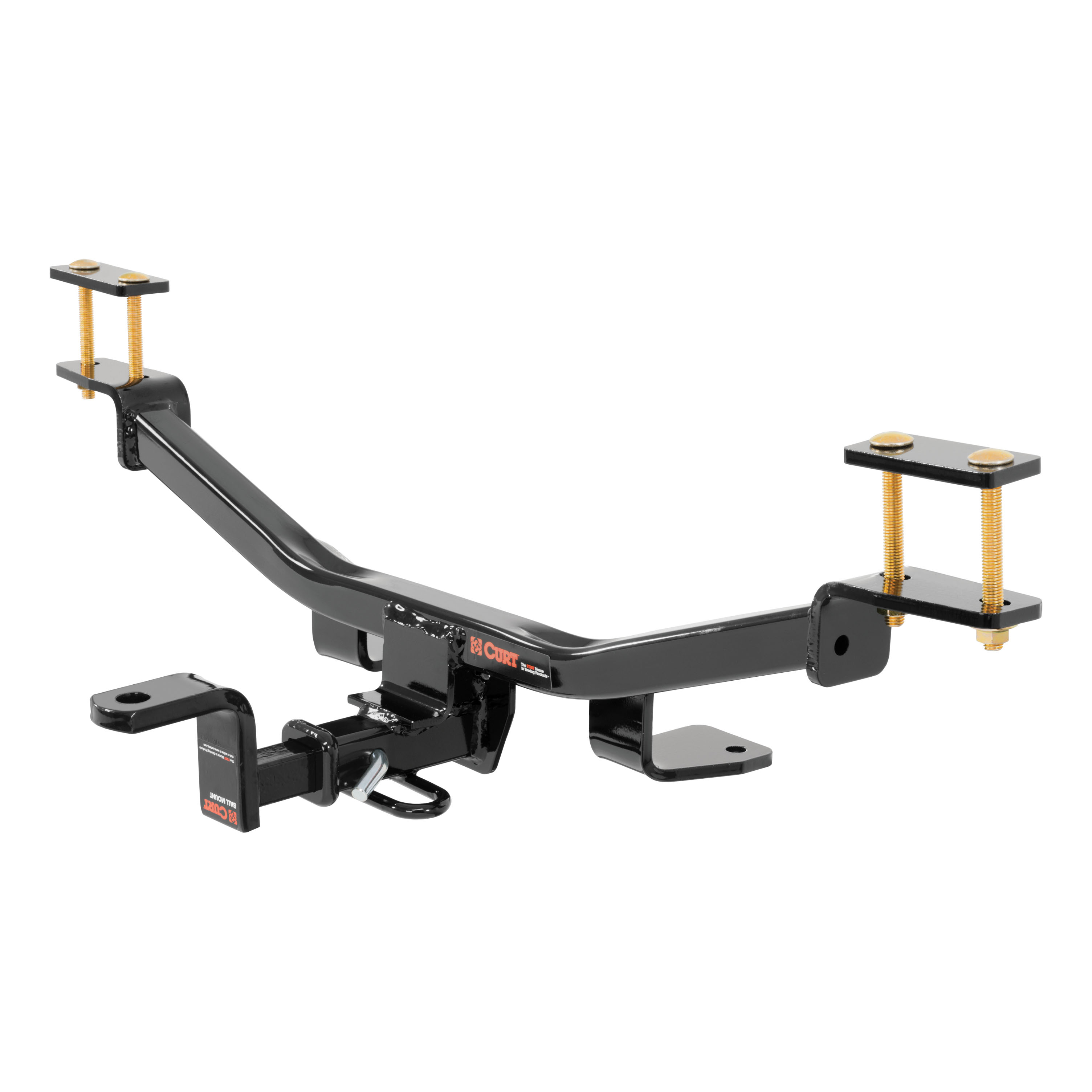CURT 111863 Class 1 Trailer Hitch with Ball Mount, 1-1/4-In Receiver, Fits Select Audi A4, Quattro thumbnail 0