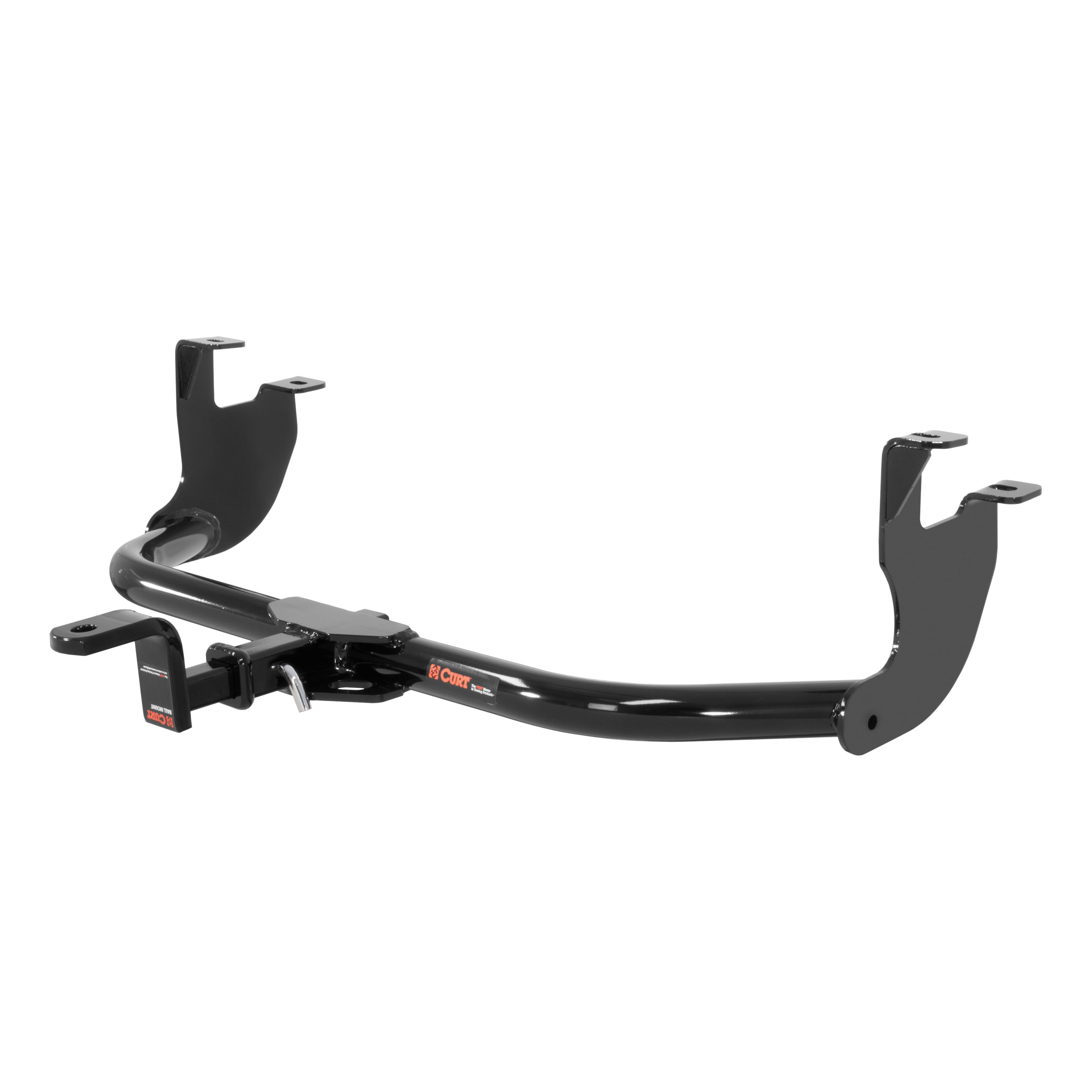 CURT 113543 Class 1 Trailer Hitch with Ball Mount, 1-1/4-In Receiver, Fits Select Volkswagen Beetle thumbnail 0