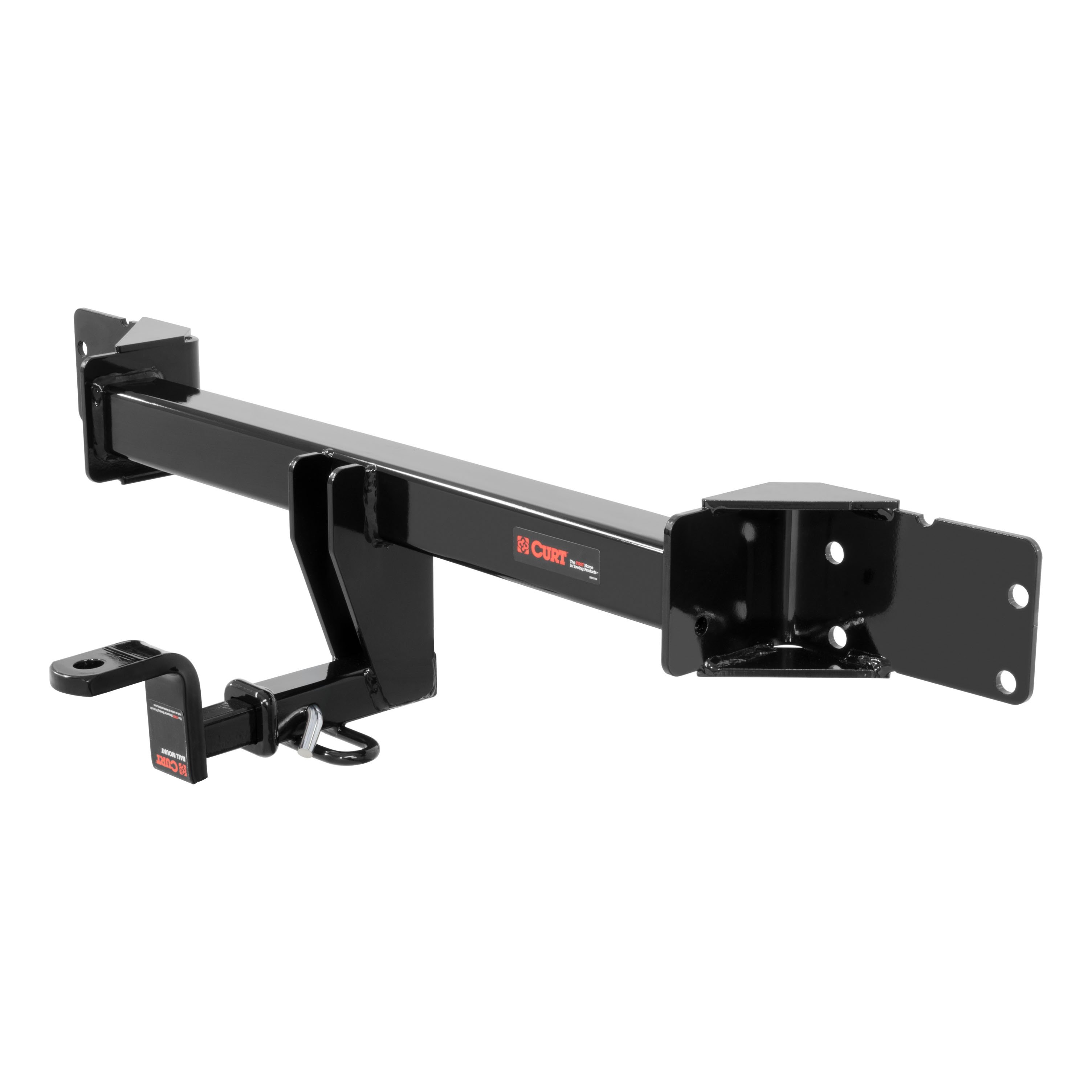 CURT 121633 Class 2 Trailer Hitch with Ball Mount, 1-1/4-In Receiver, Fits Select Mercedes-Benz CLA250 thumbnail 0