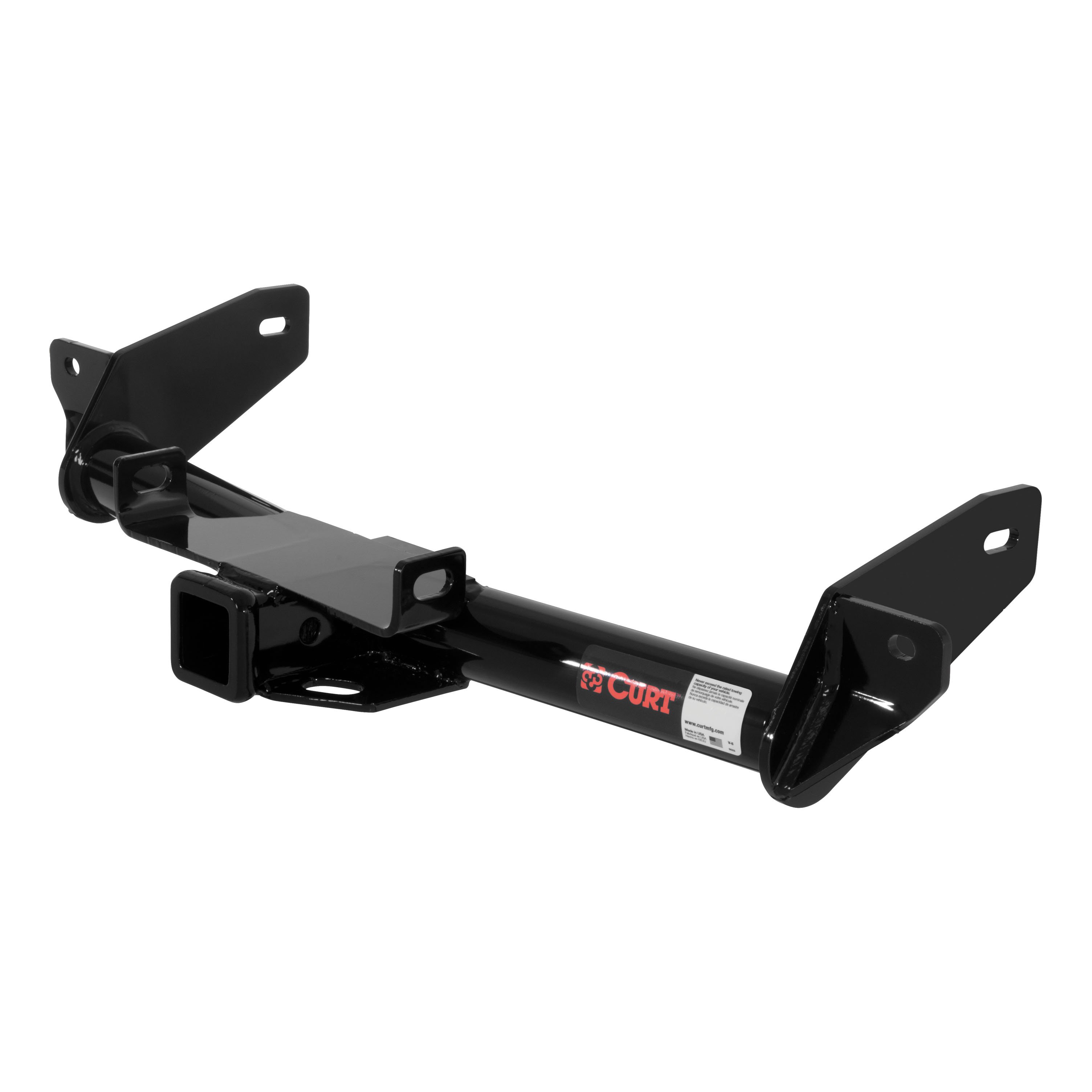 CURT 13365 Class 3 Trailer Hitch, 2-Inch Receiver, Round Tube Frame, Fits Select Ford F-150, Lincoln Mark LT thumbnail 0