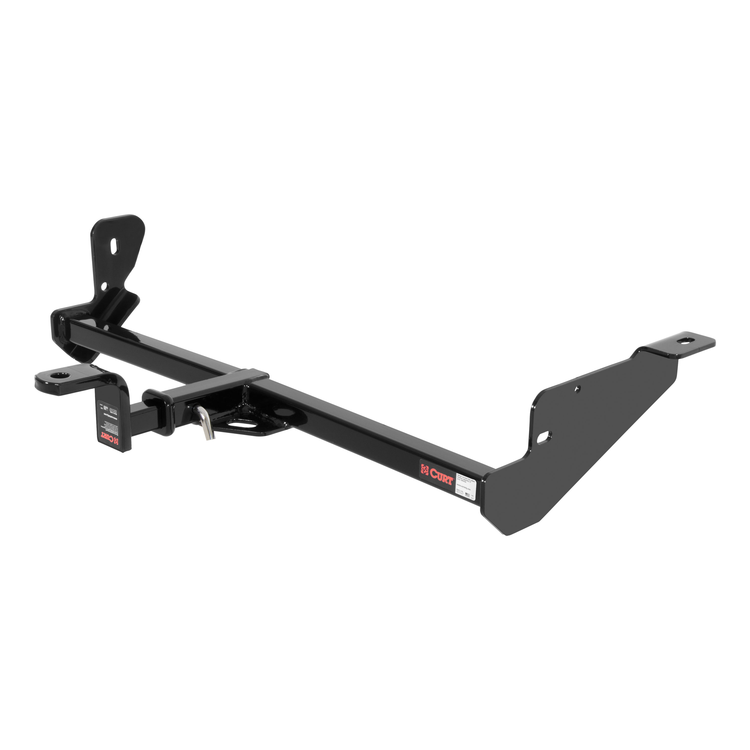 CURT 112943 Class 1 Trailer Hitch with Ball Mount, 1-1/4-In Receiver, Fits Select Ford Focus thumbnail 0