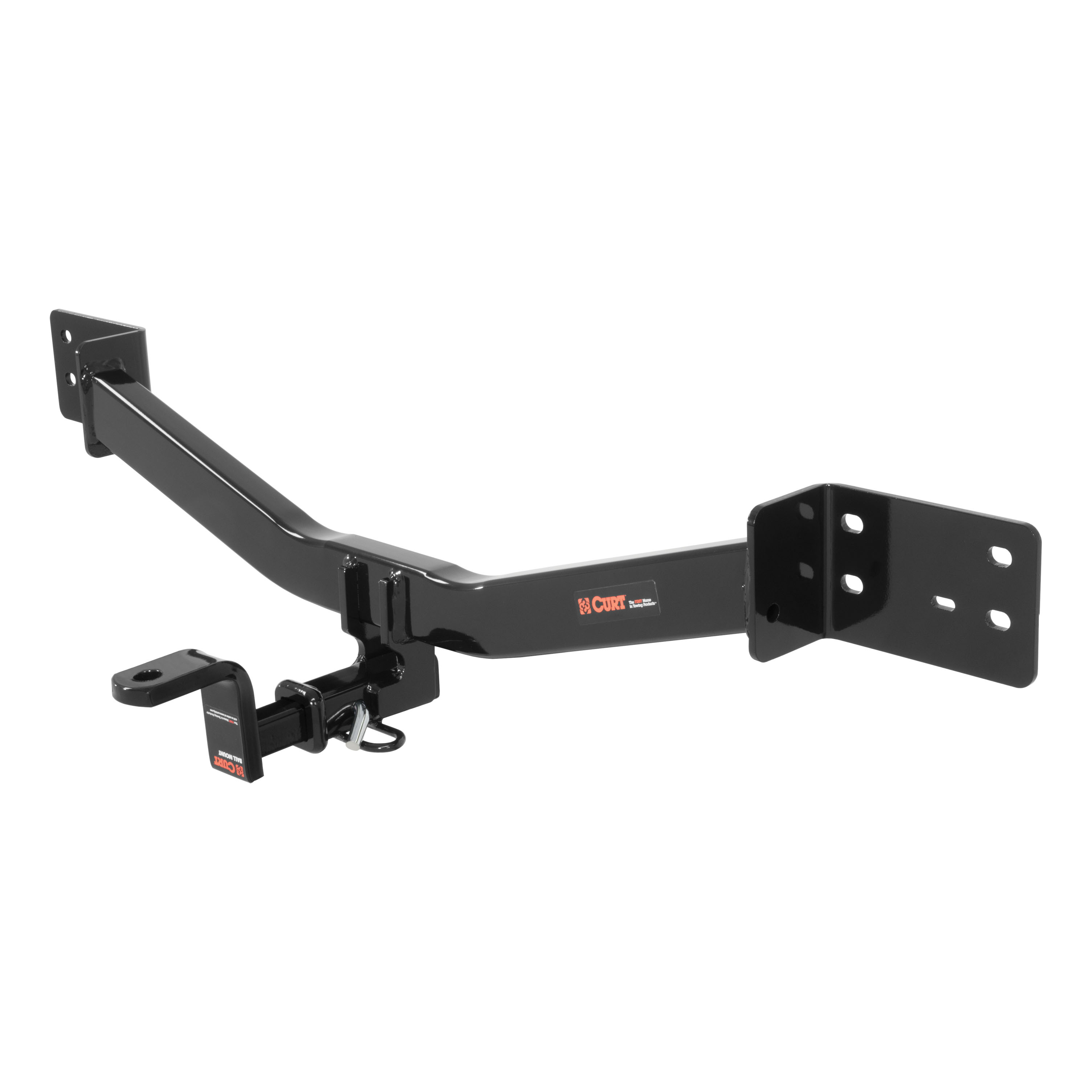 CURT 121143 Class 2 Trailer Hitch with Ball Mount, 1-1/4-In Receiver, Fits Select Lexus LS460 thumbnail 0
