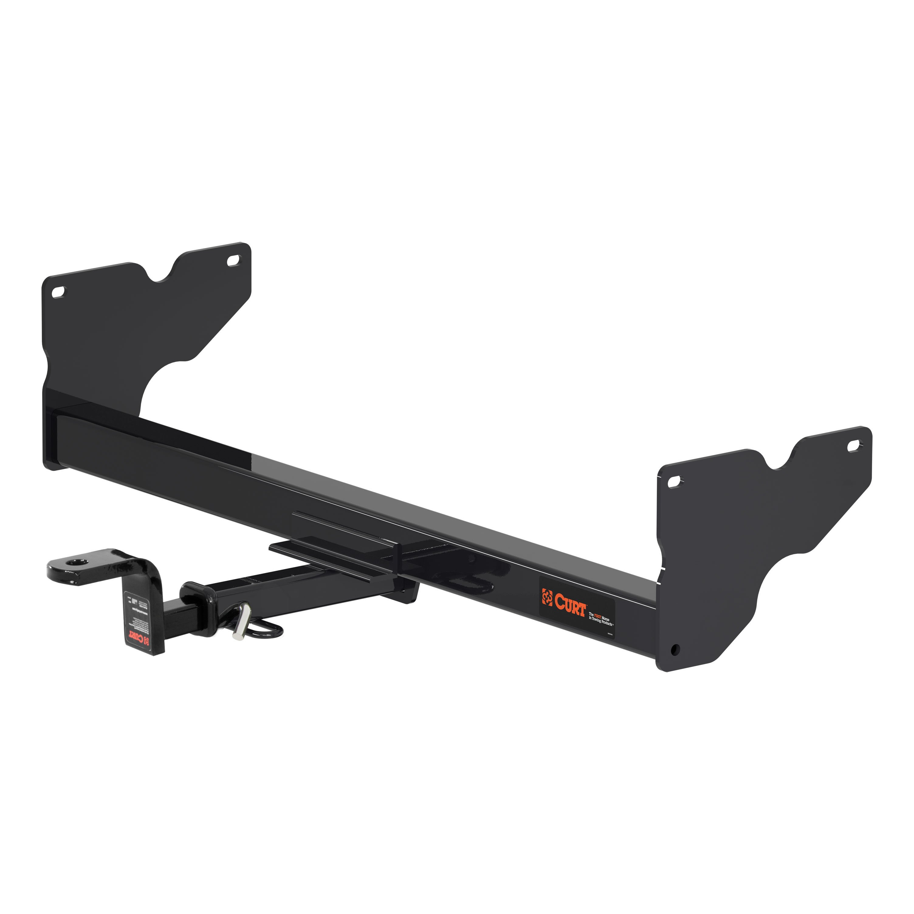 CURT 121773 Class 2 Trailer Hitch with Ball Mount, 1-1/4-In Receiver, Fits Select Volkswagen Tiguan thumbnail 0