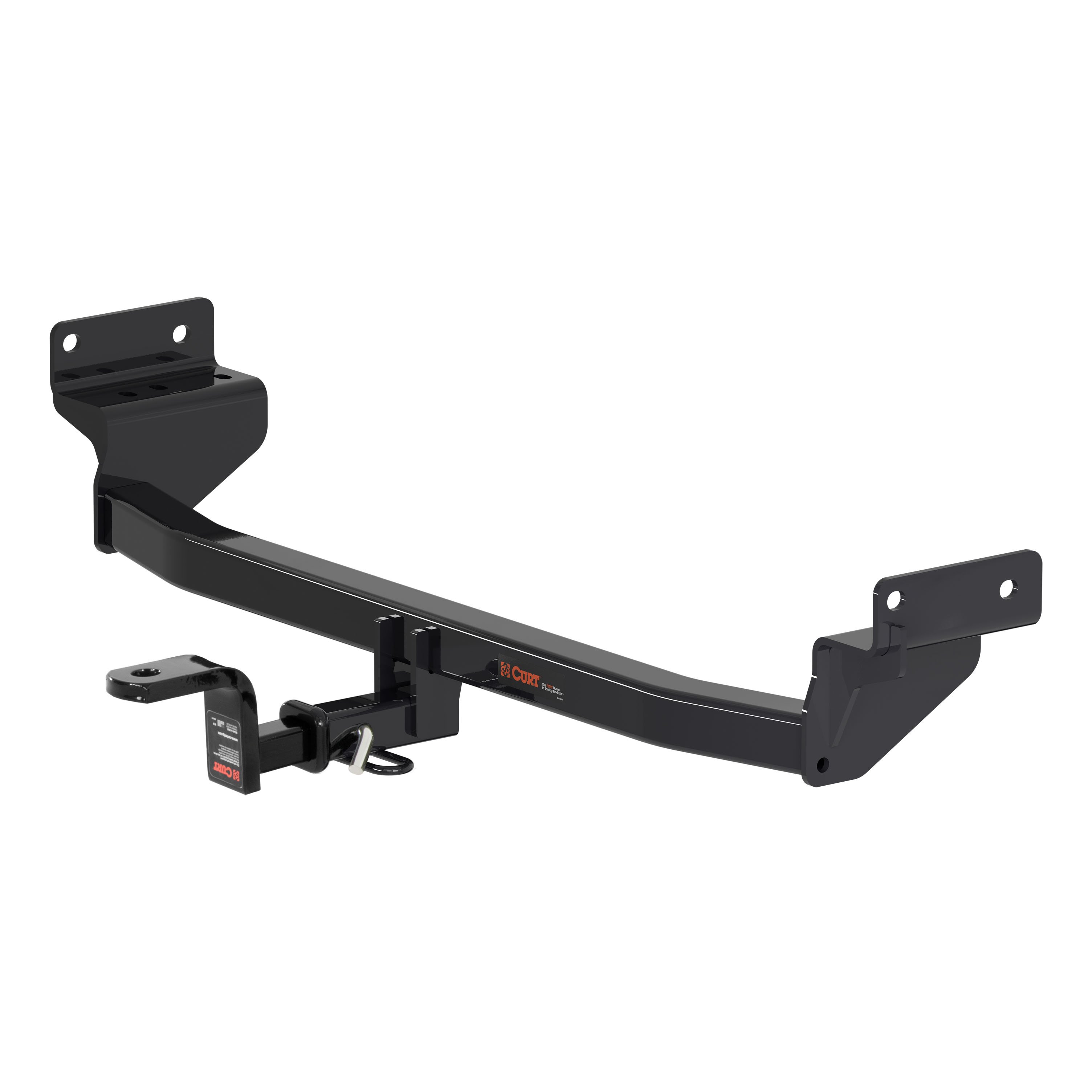 CURT 121713 Class 2 Trailer Hitch with Ball Mount, 1-1/4-In Receiver, Fits Select Kia Niro (Except Plug-In) thumbnail 0